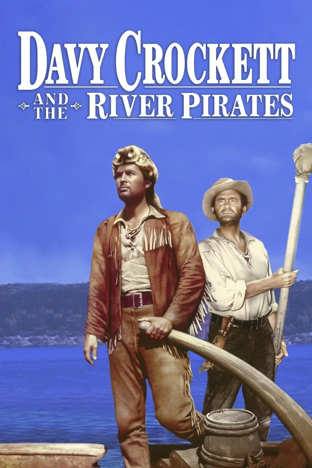 Movie poster "Davy Crockett and the River Pirates"