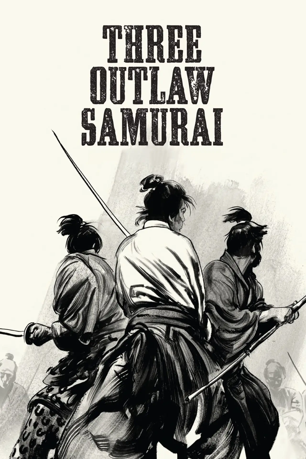 Movie poster "Three Outlaw Samurai"