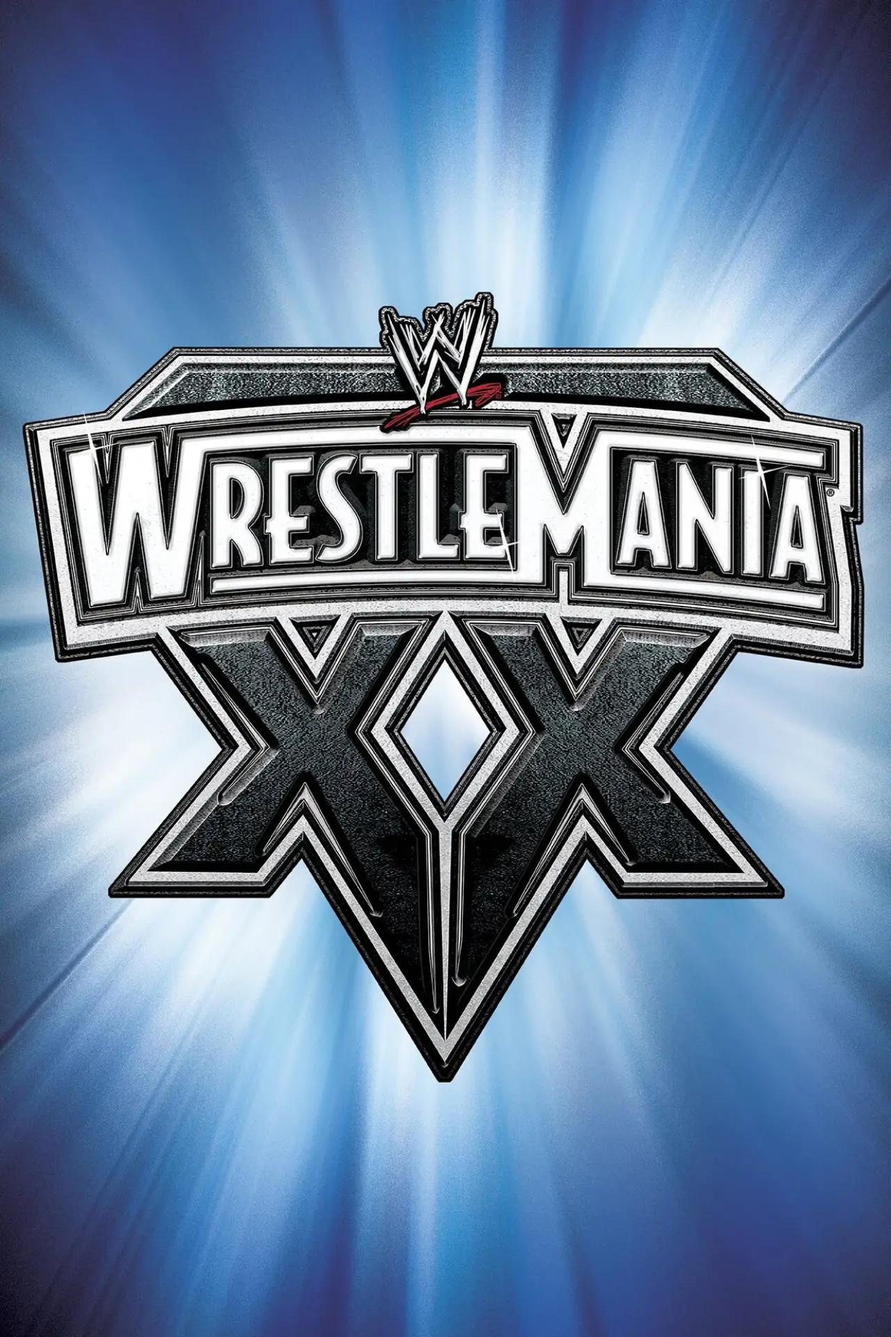 Movie poster "WWE WrestleMania XX"