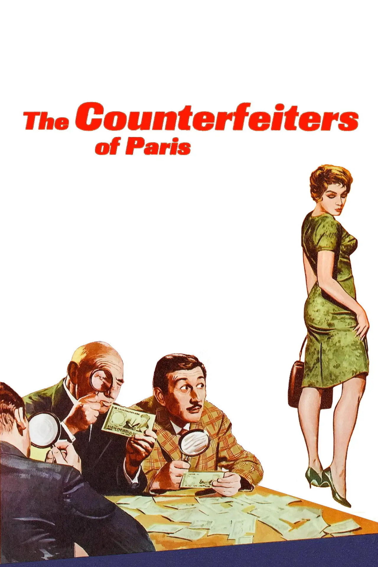 Movie poster "The Counterfeiters of Paris"