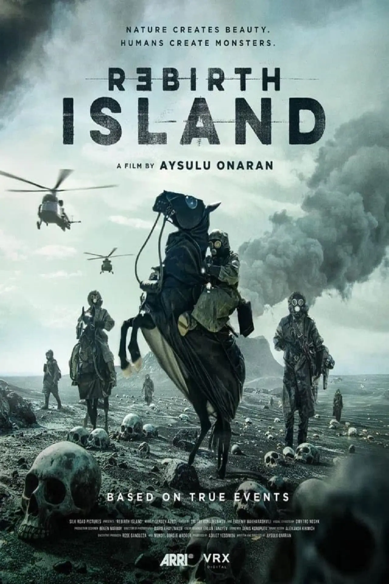 Movie poster "Rebirth Island"