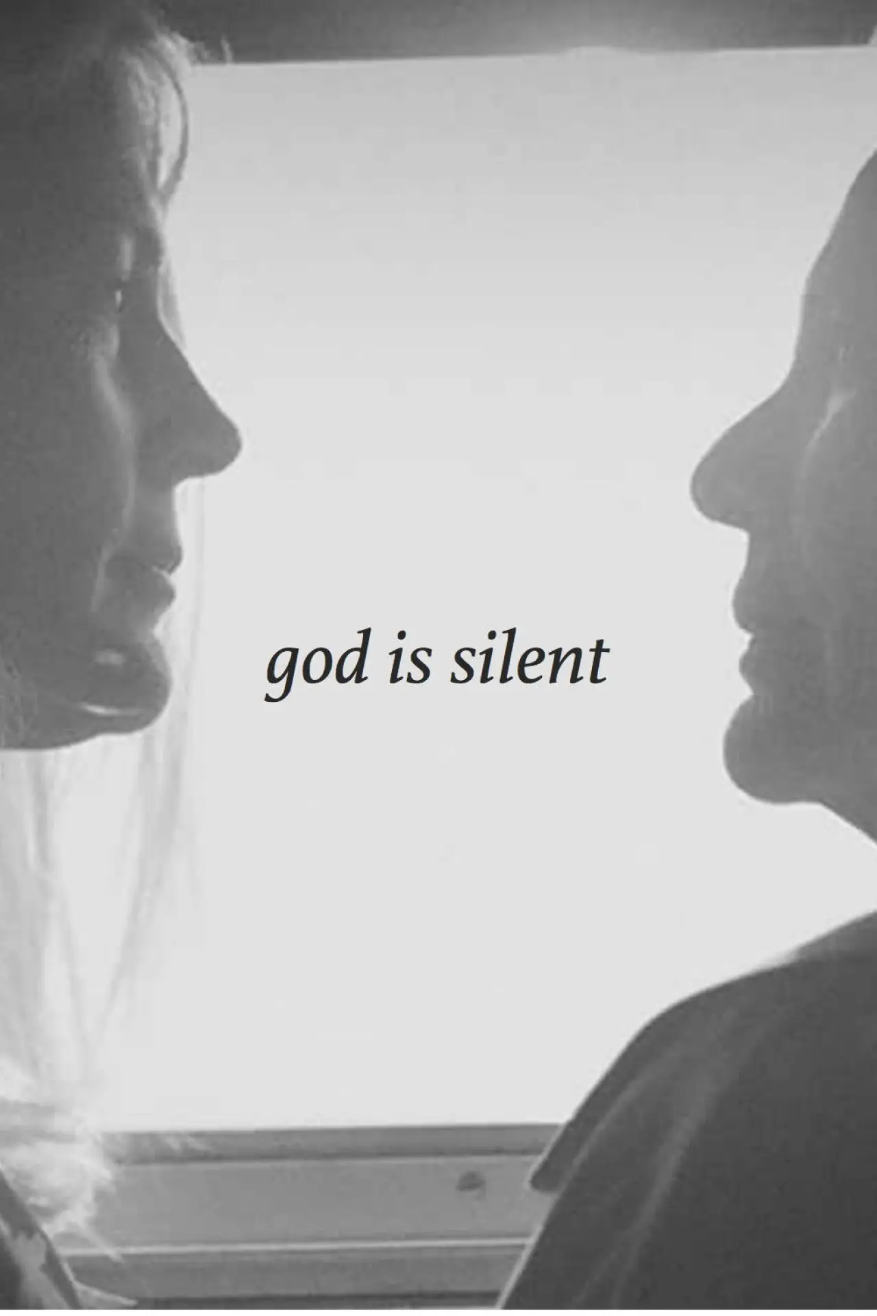 Movie poster "God Is Silent"