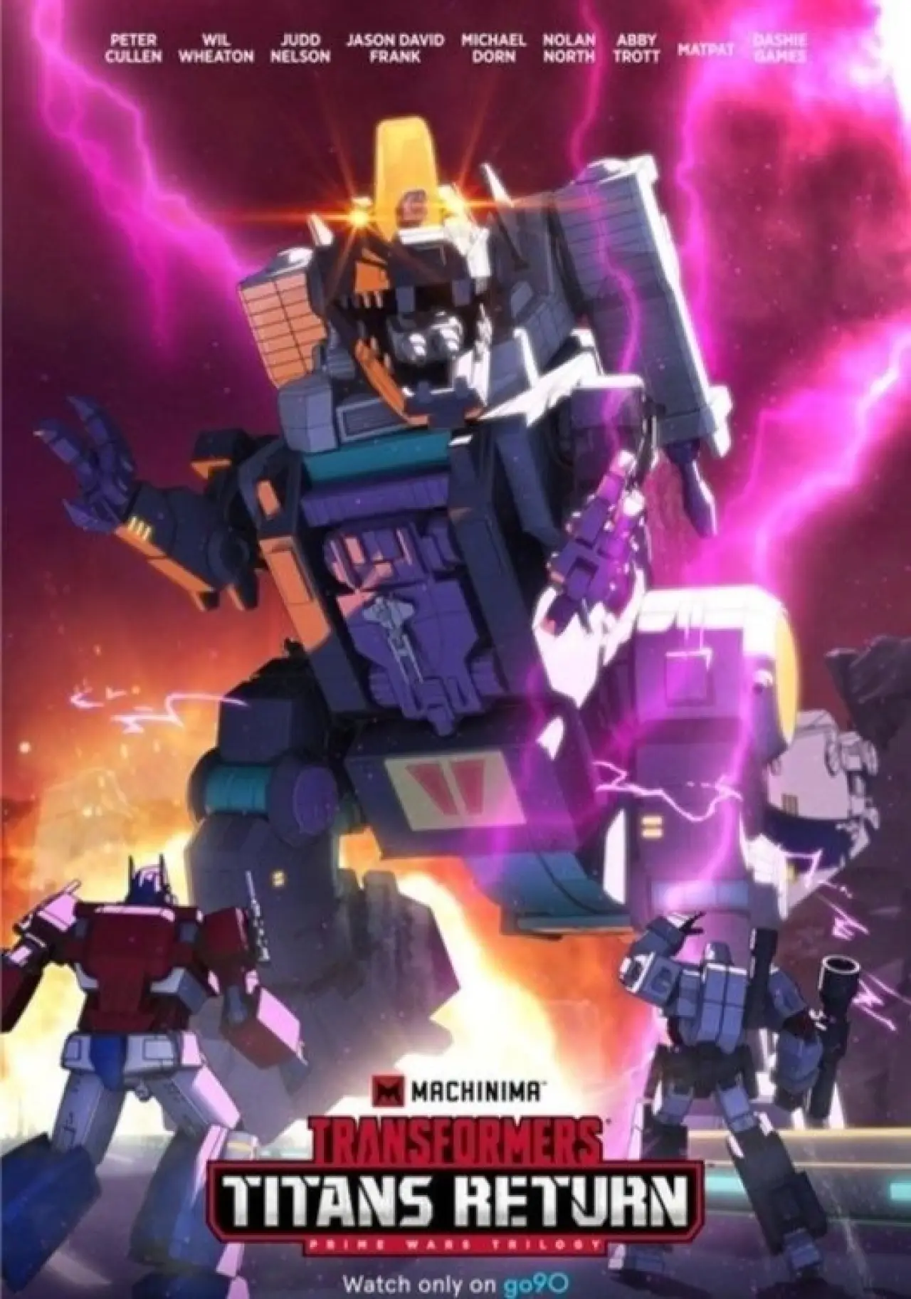 Movie poster "Transformers: Titans Return"
