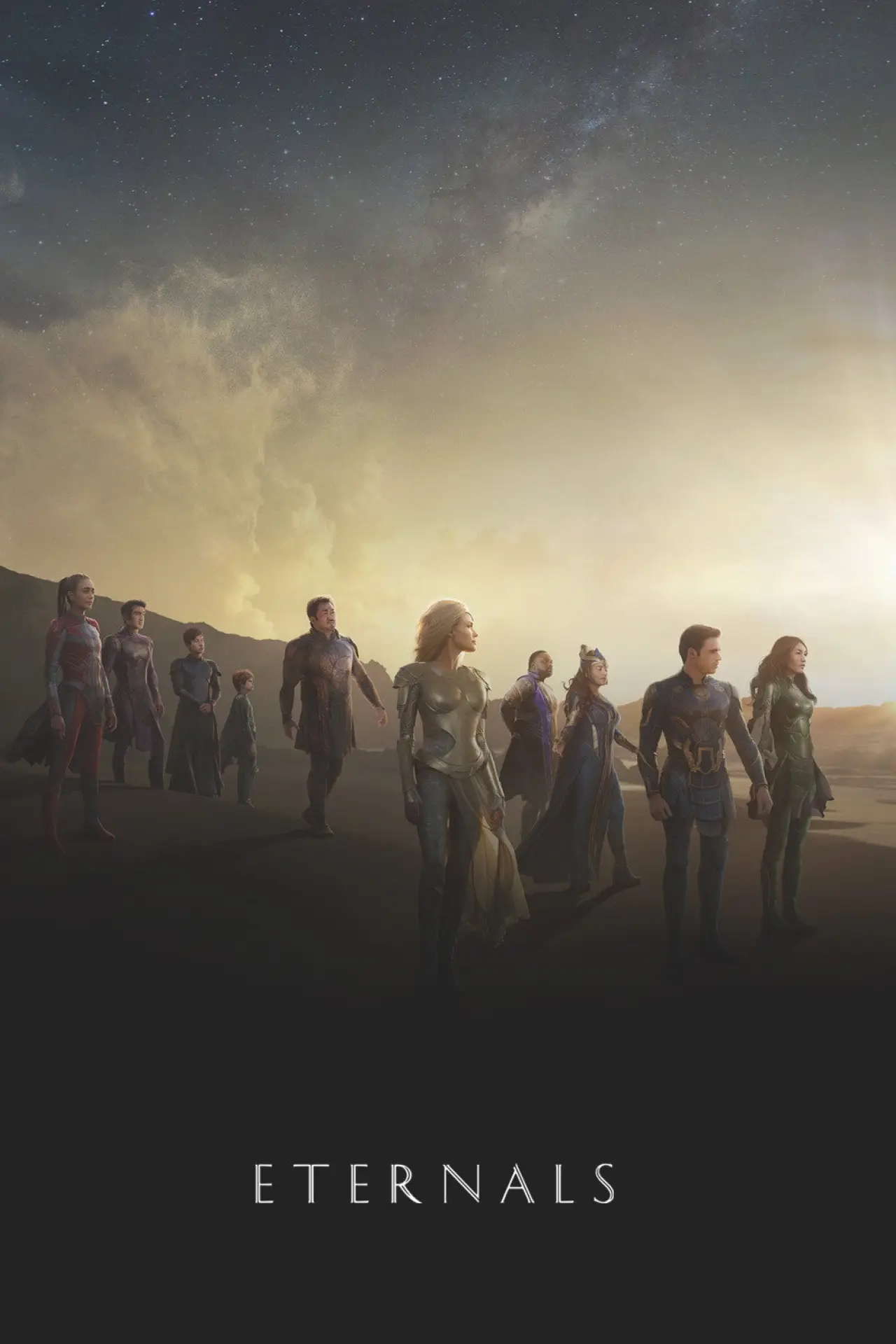 Movie poster "Eternals"