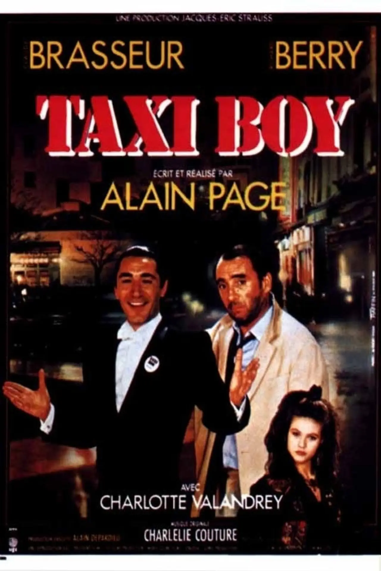 Movie poster "Taxi Boy"