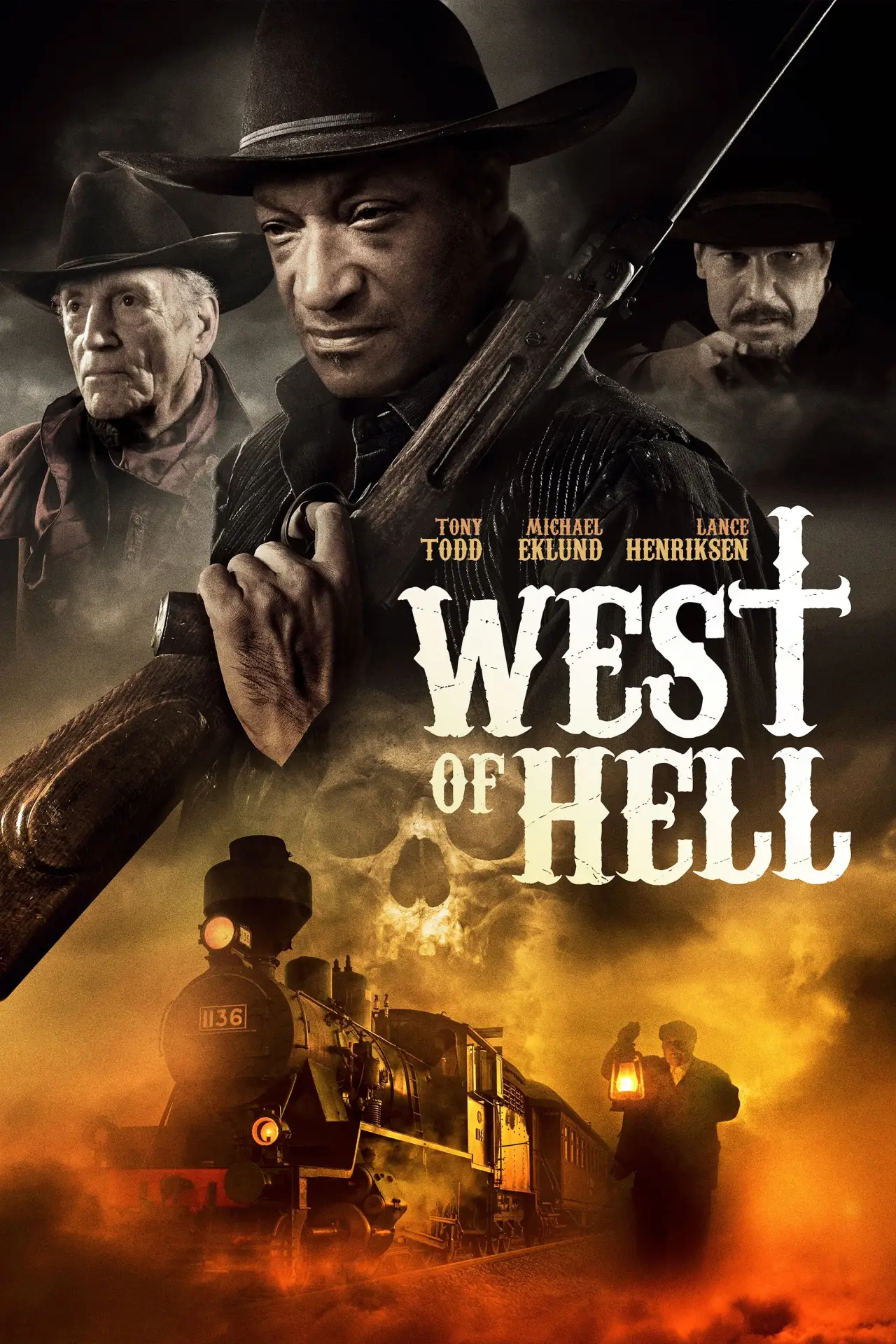 Movie poster "West of Hell"