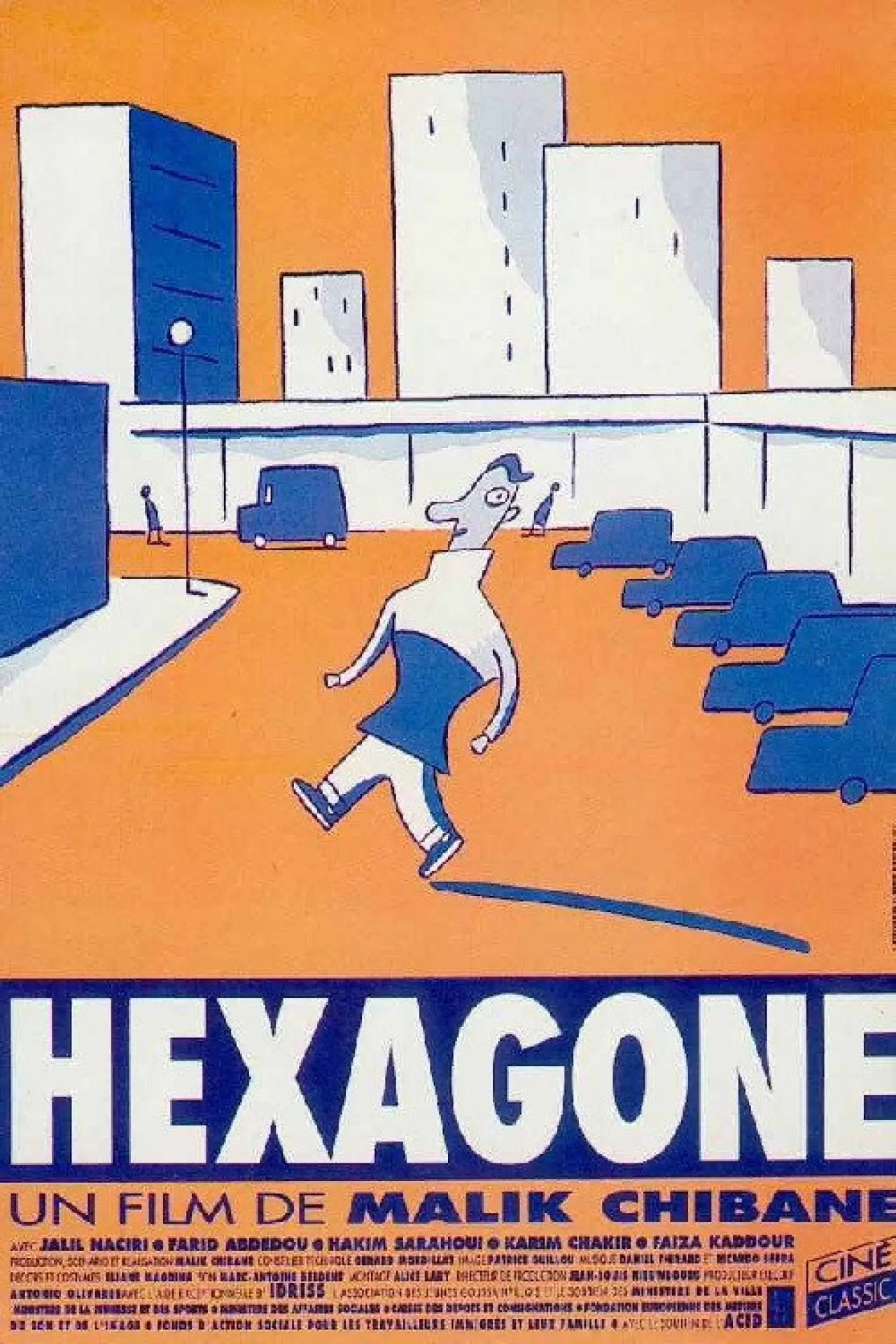 Movie poster "Hexagone"