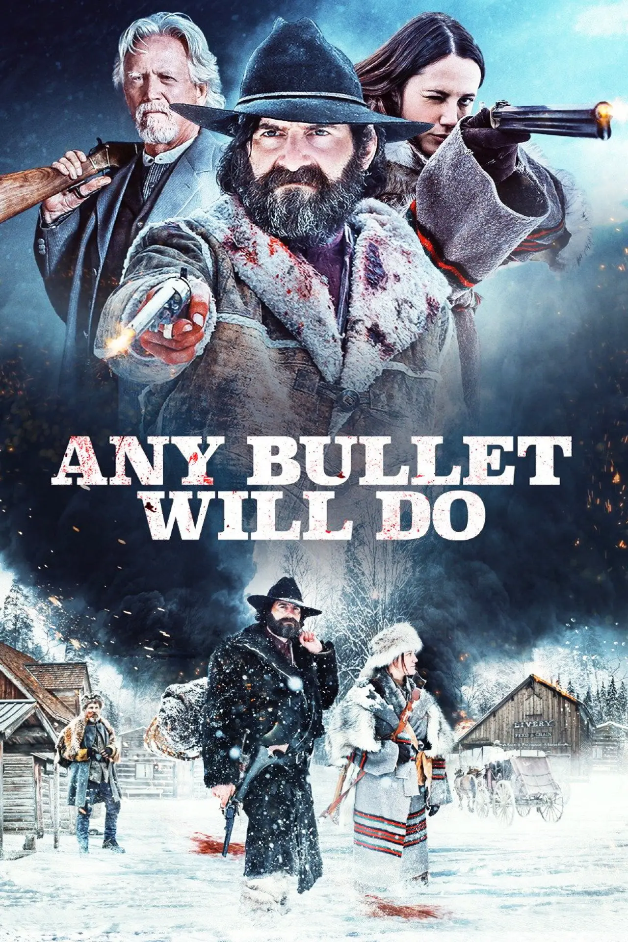 Movie poster "Any Bullet Will Do"