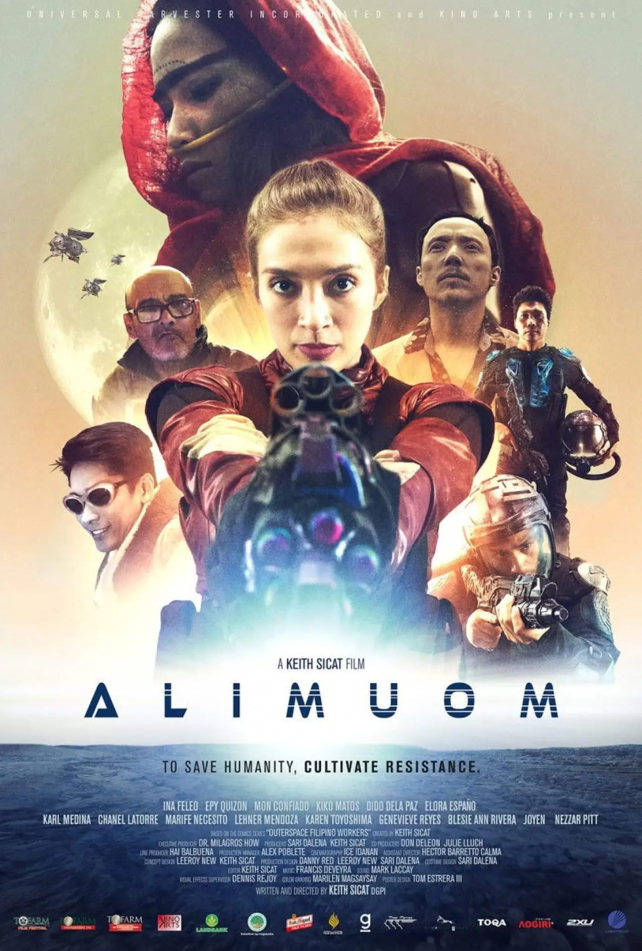 Movie poster "Alimuom"