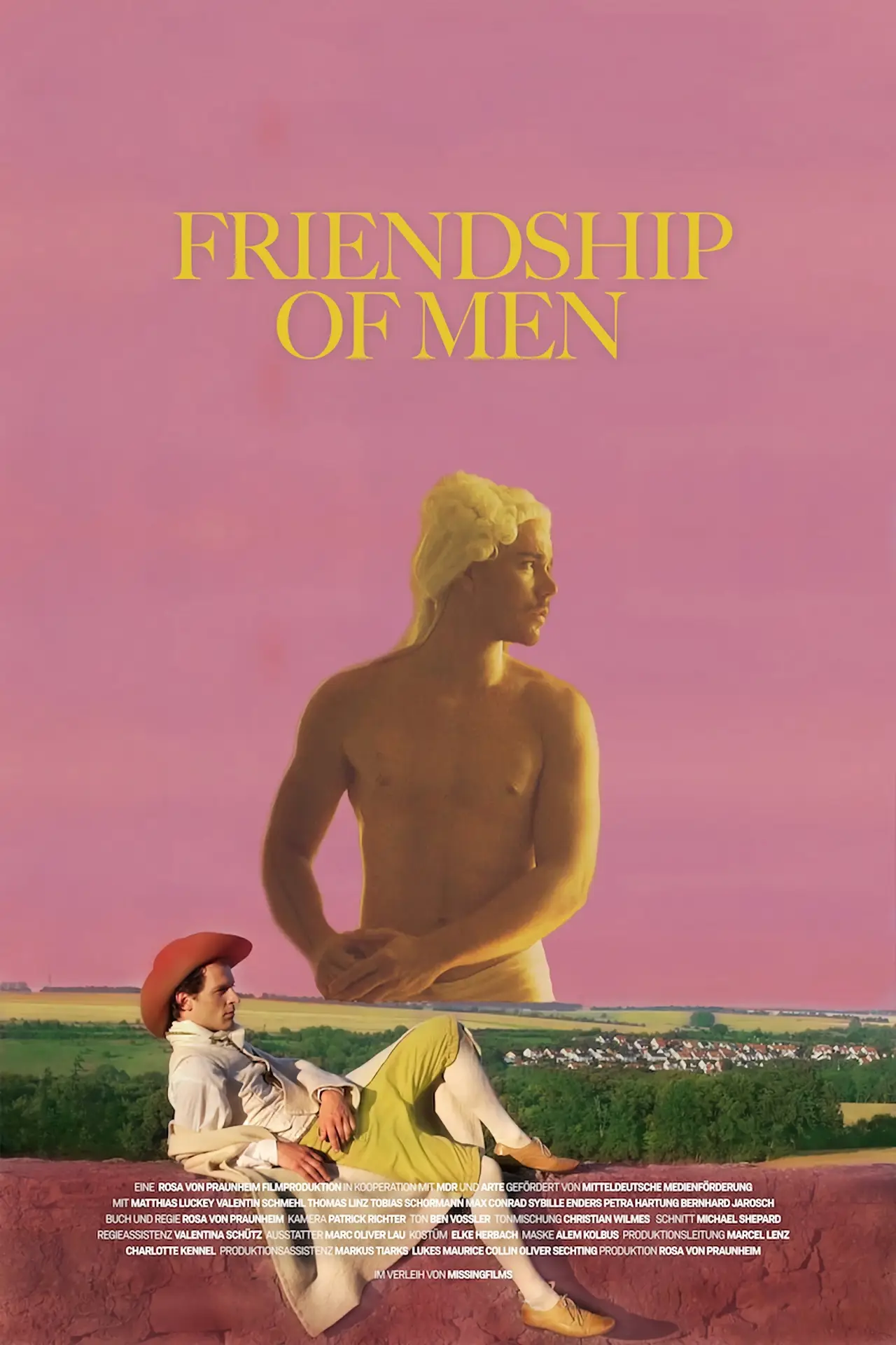 Movie poster "Friendship of Men"