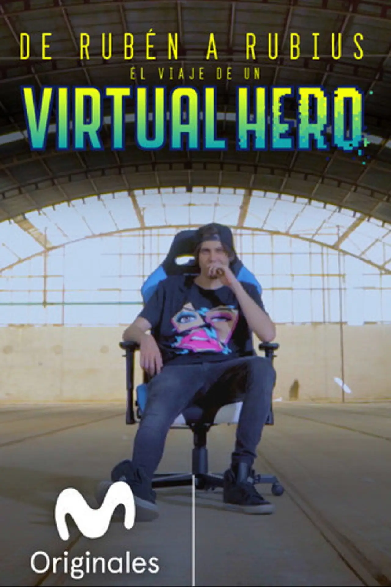 Movie poster "De Rubén a Rubius: El Viaje de un Virtual Hero"
