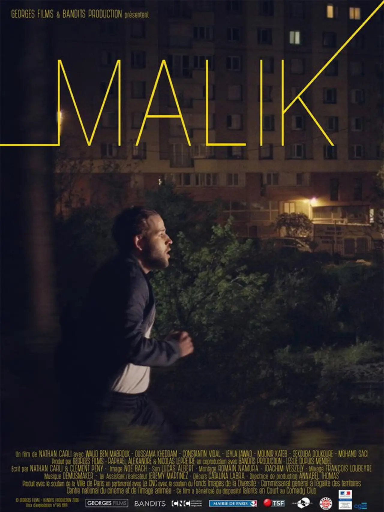 Movie poster "Malik"