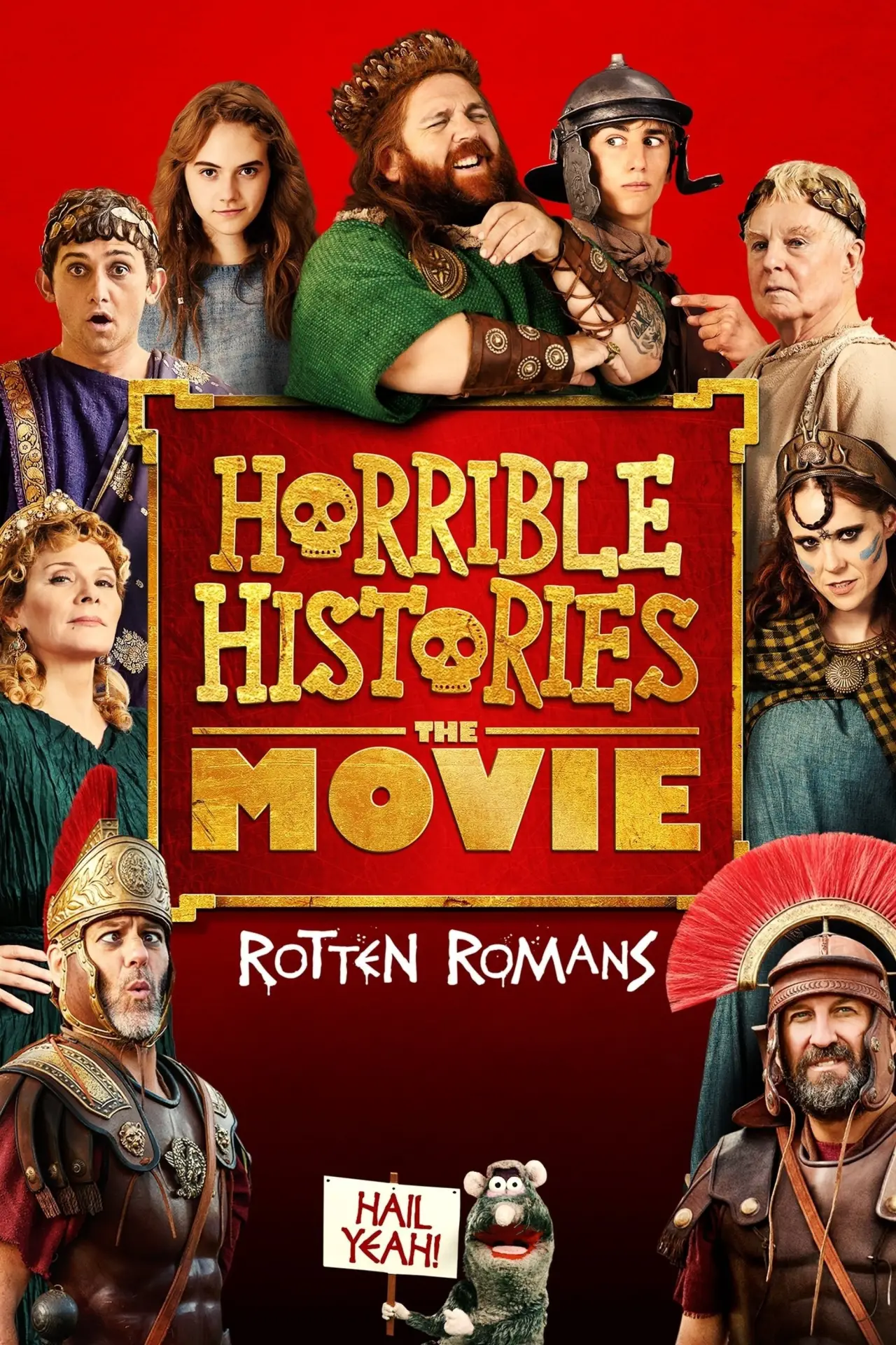 Movie poster "Horrible Histories: The Movie — Rotten Romans"