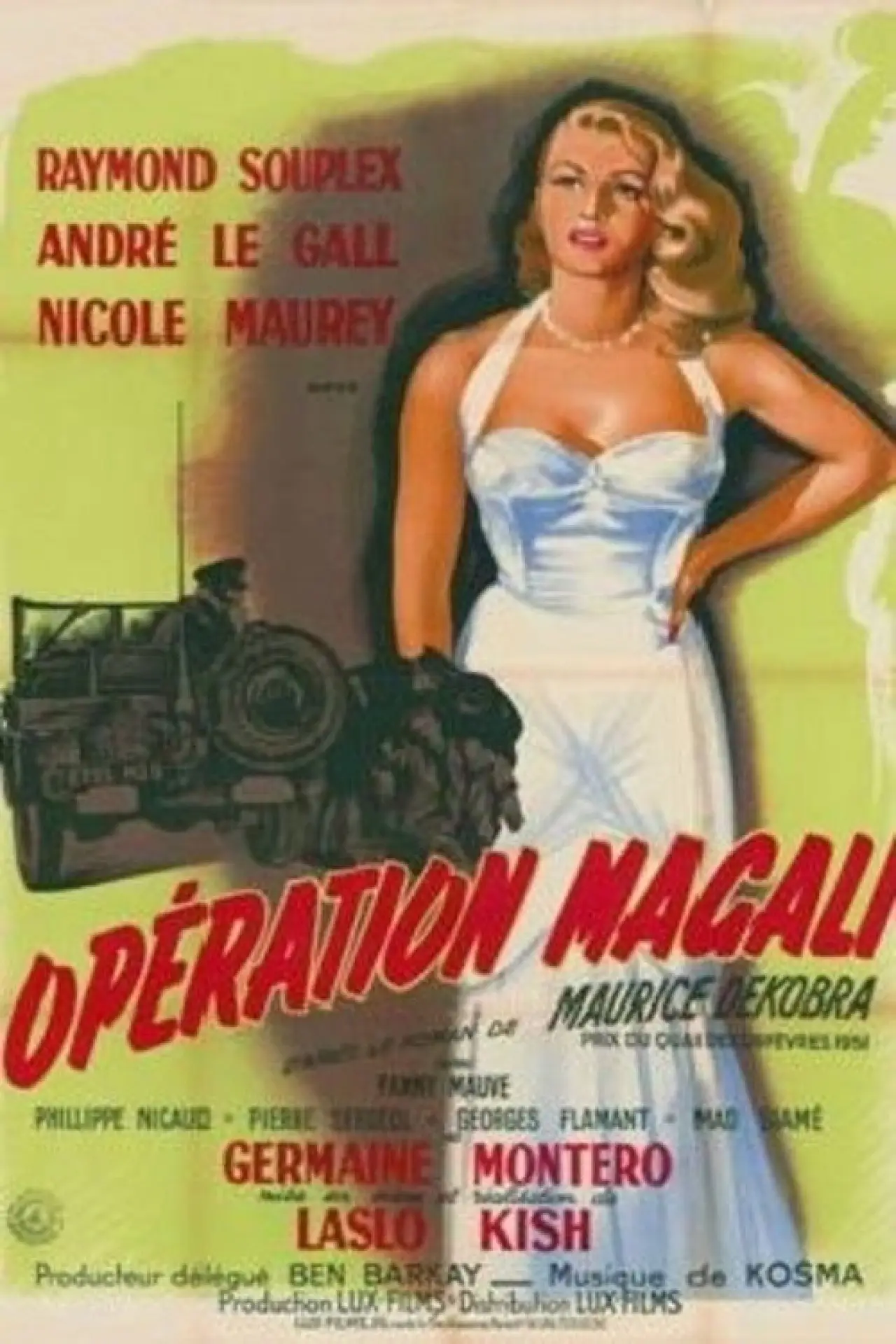 Movie poster "Opération Magali"