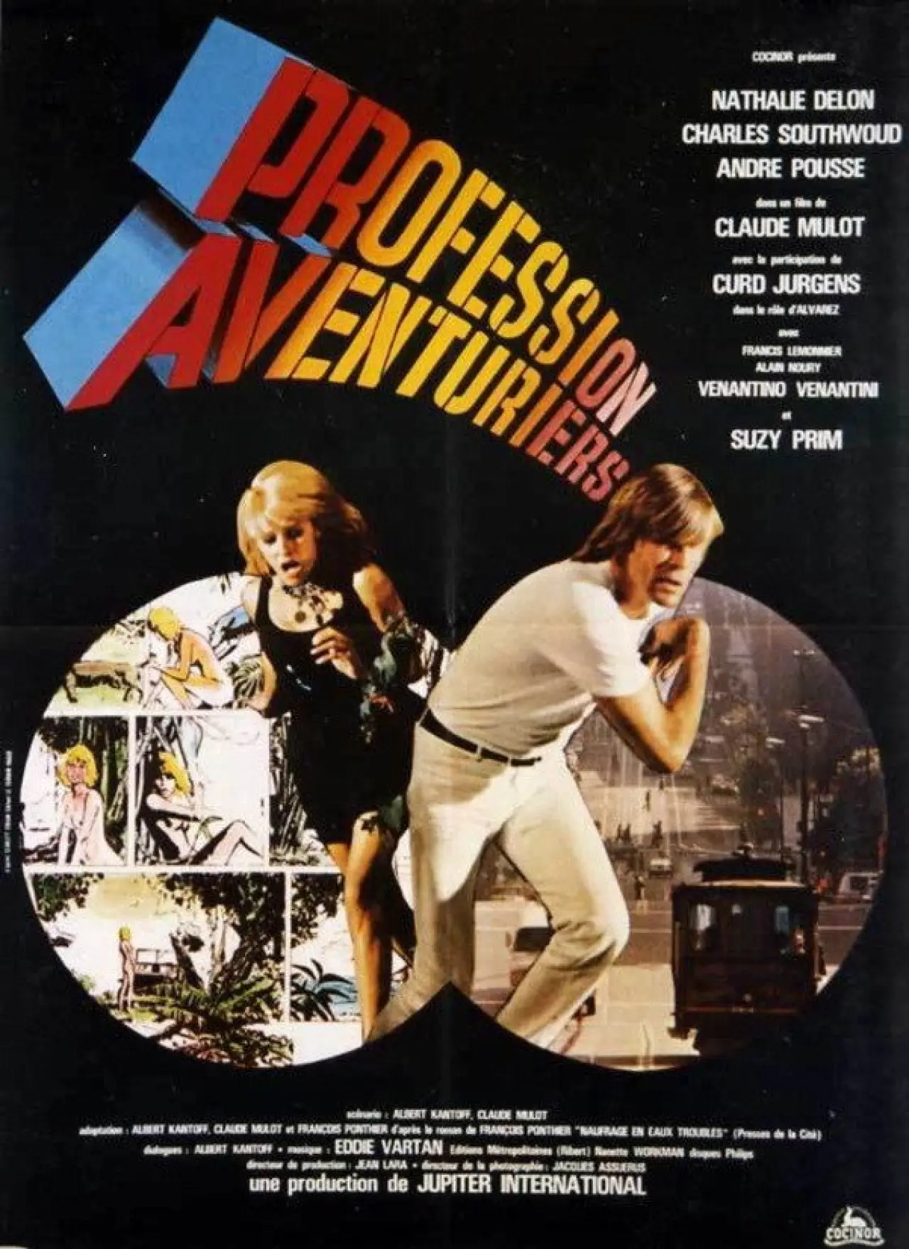 Movie poster "Profession: Adventurers"