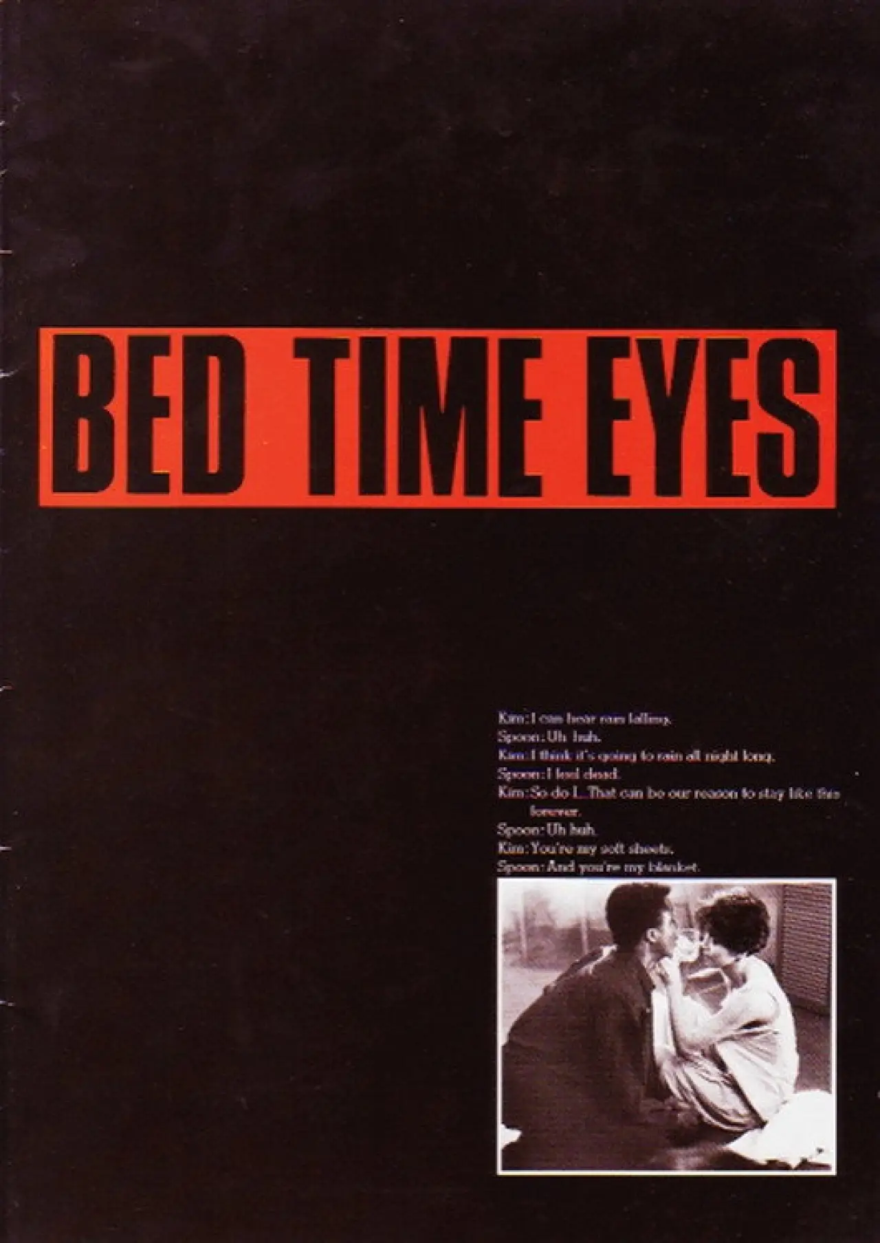 Movie poster "Bedtime Eyes"
