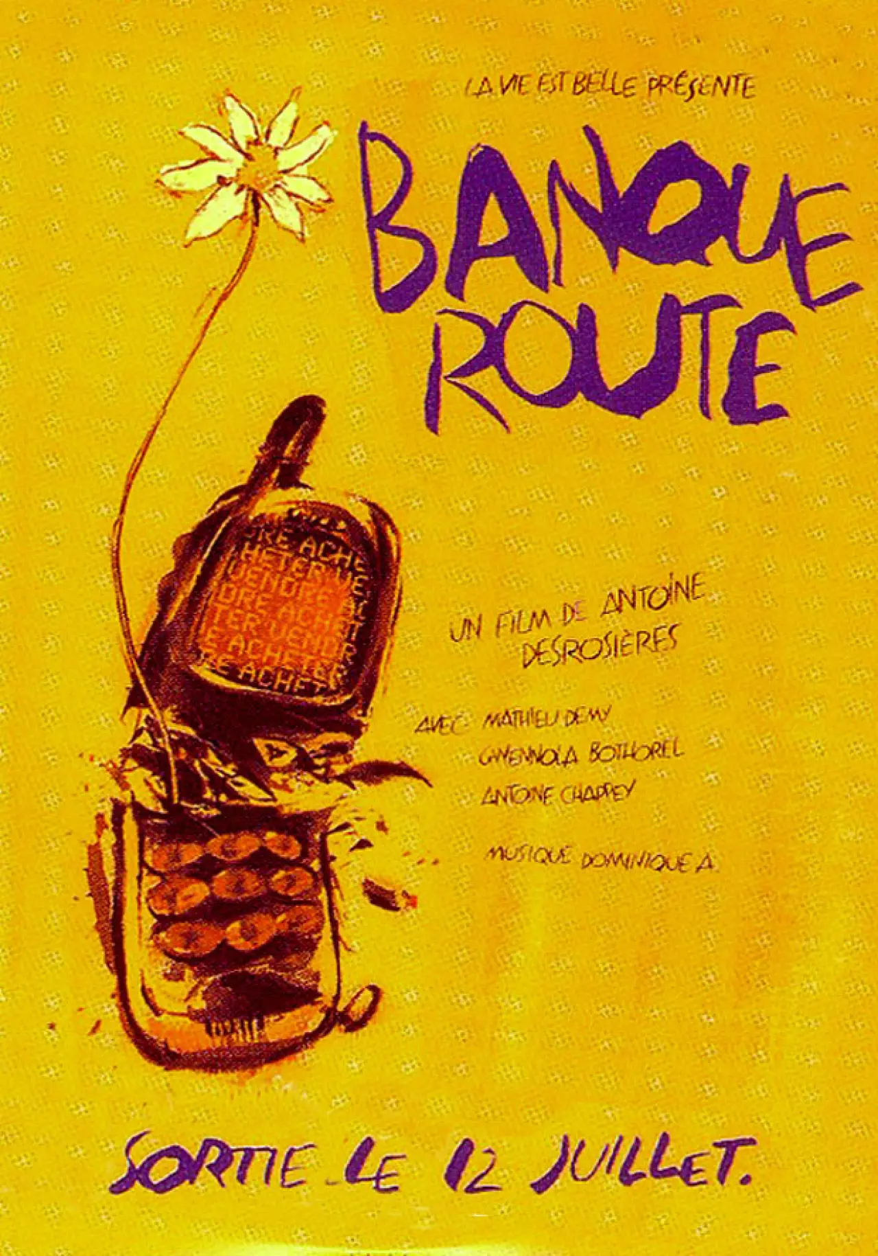 Movie poster "Banqueroute"
