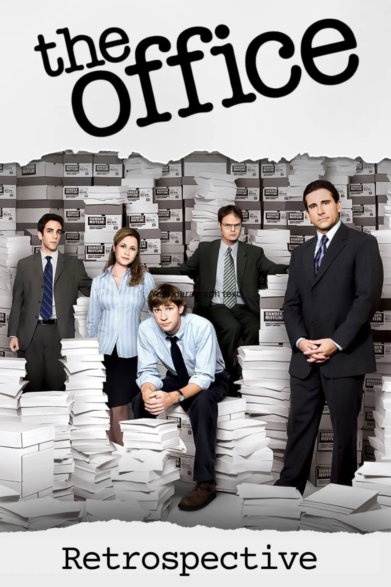 Movie poster "The Office Retrospective"