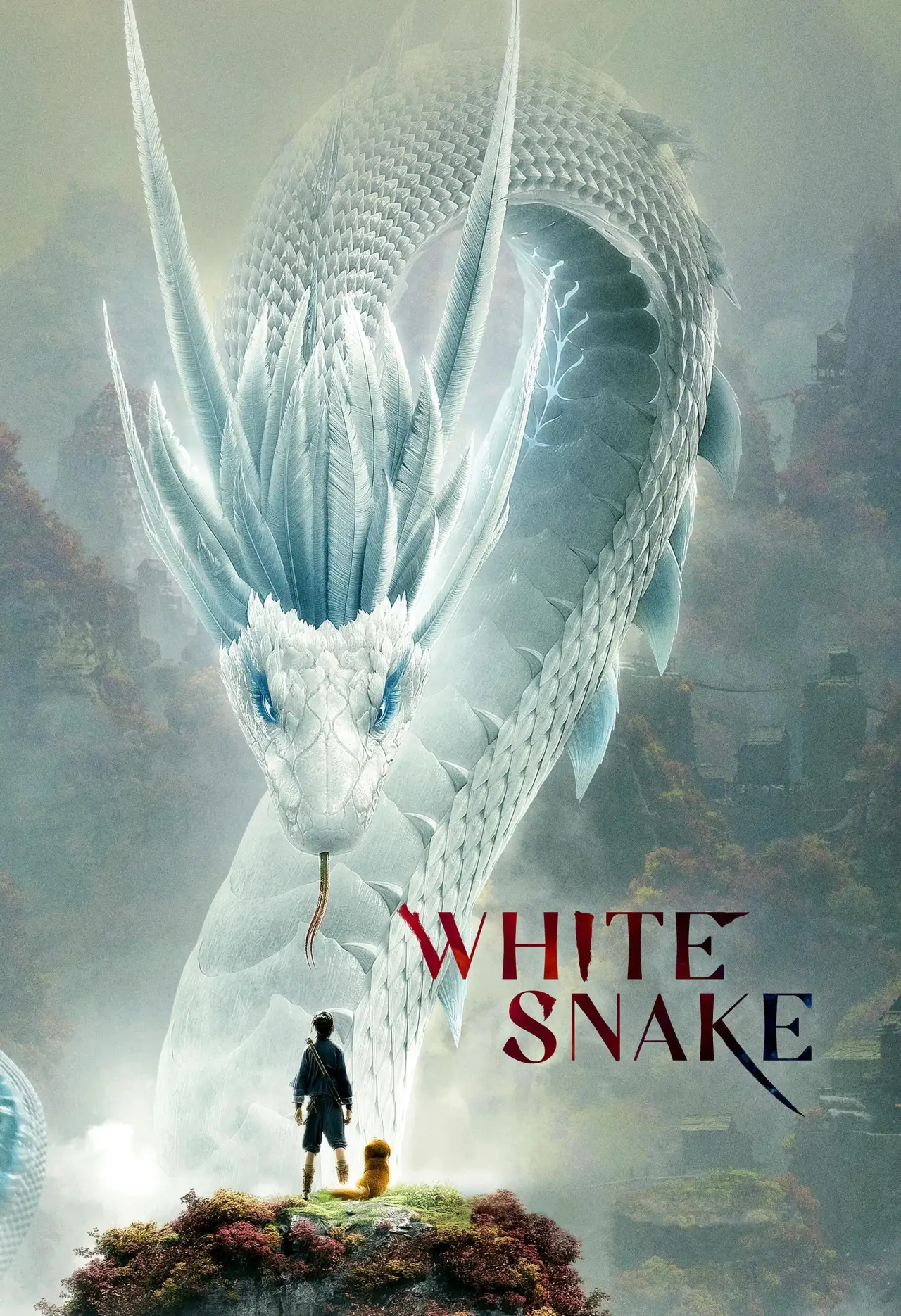Movie poster "White Snake"