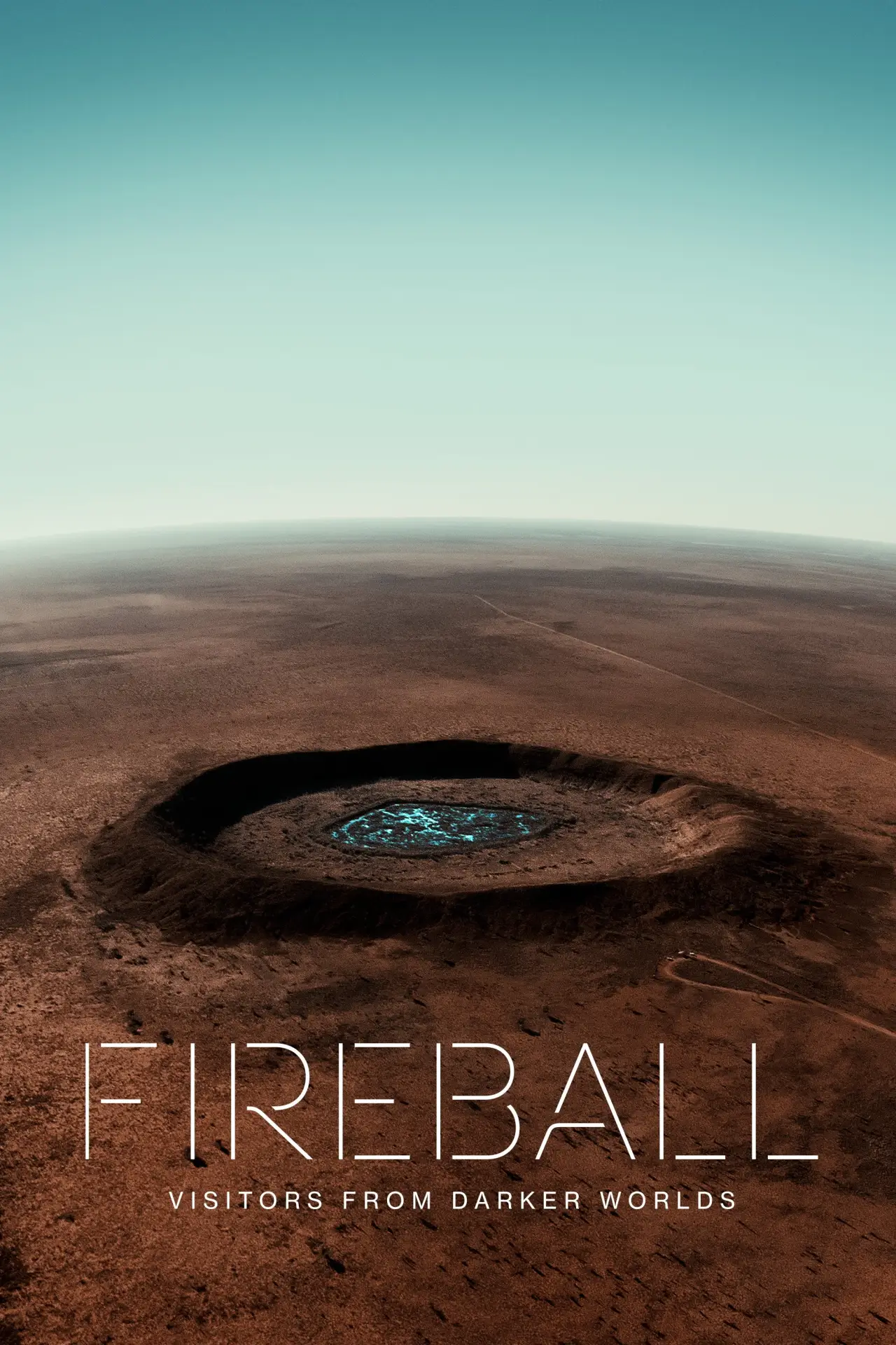 Movie poster "Fireball: Visitors from Darker Worlds"
