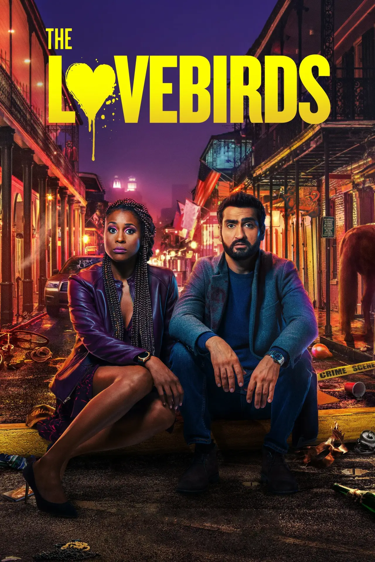 Movie poster "The Lovebirds"