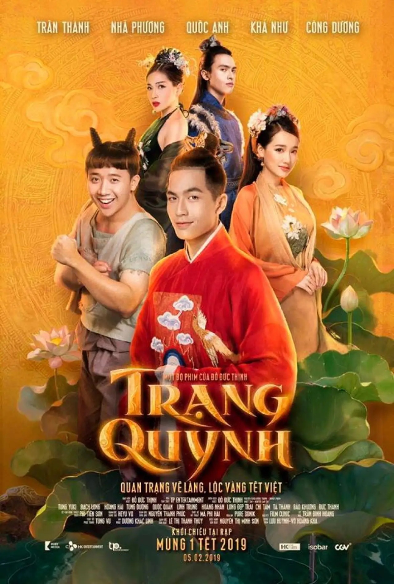 Movie poster "Trạng Quỳnh"