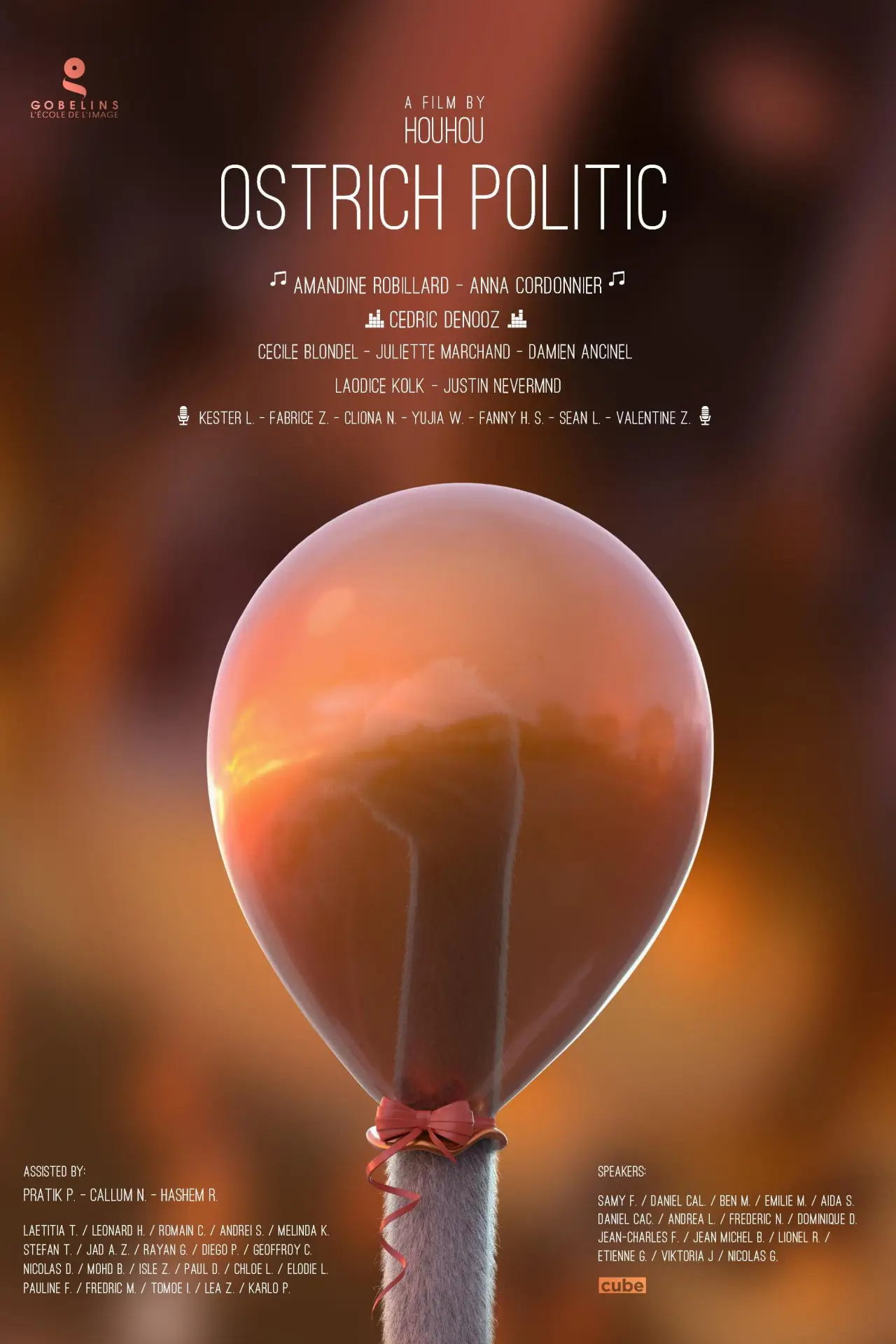 Movie poster "Ostrich Politic"