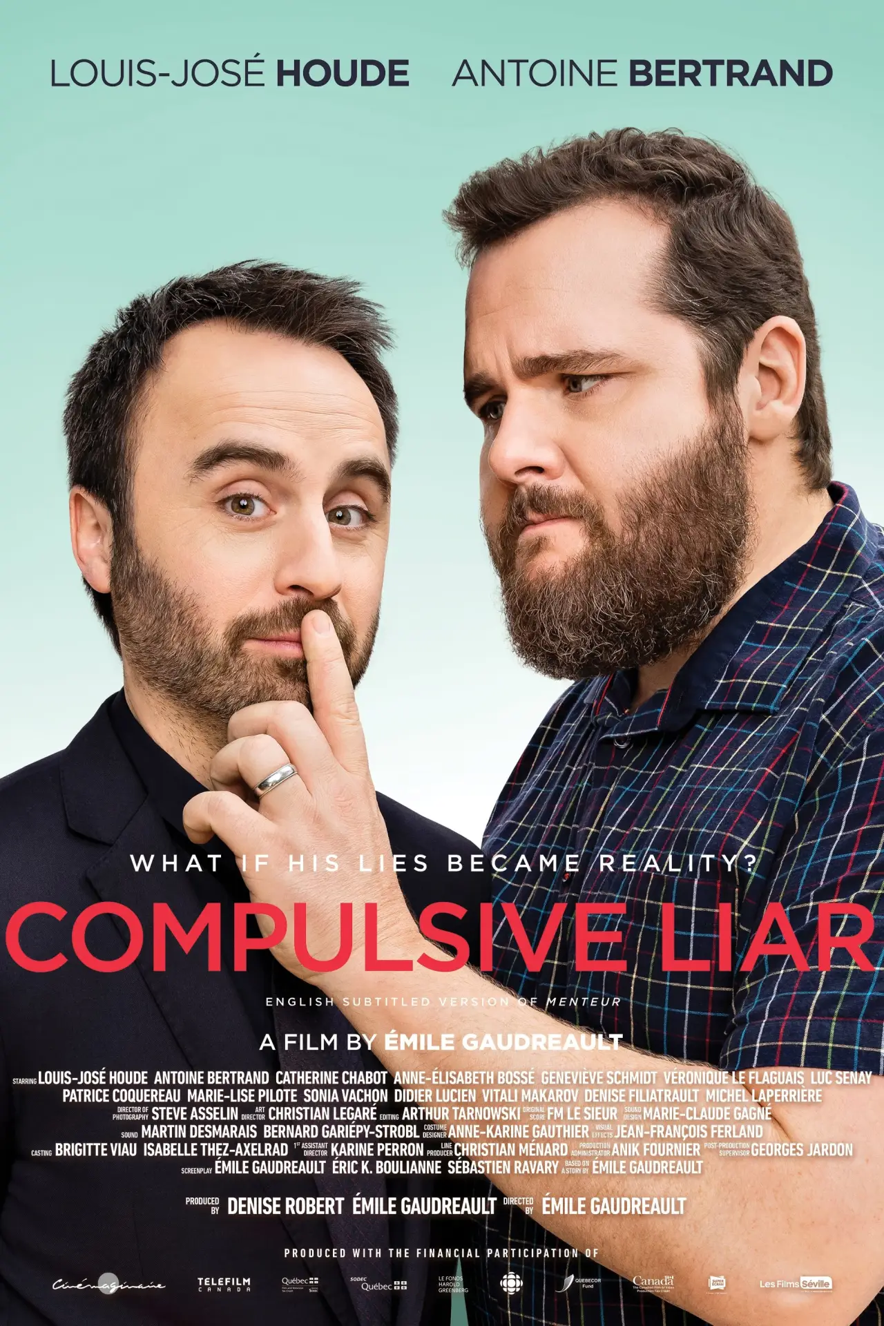 Movie poster "Compulsive Liar"
