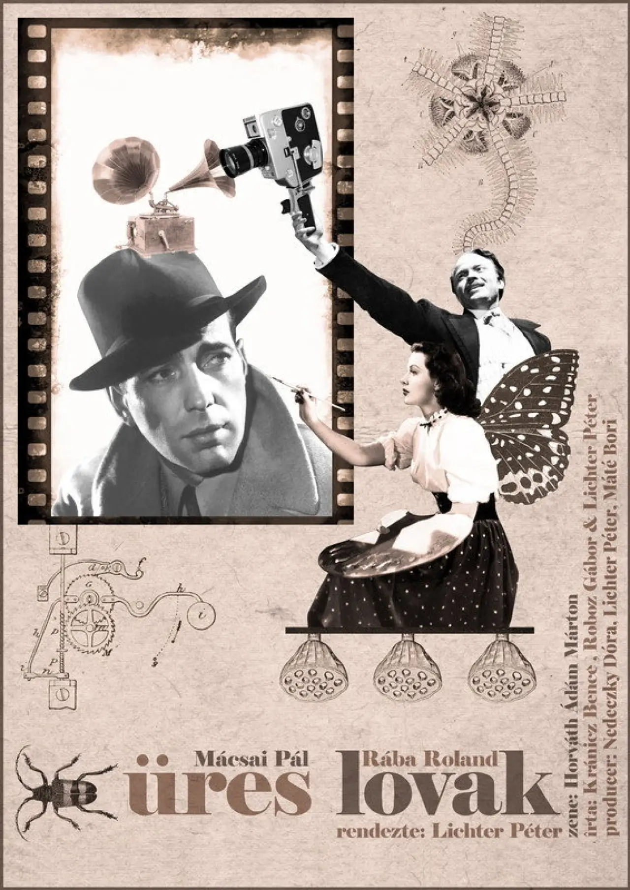 Movie poster "Empty Horses"