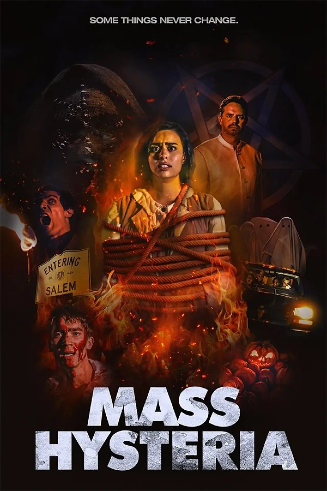Movie poster "Mass Hysteria"