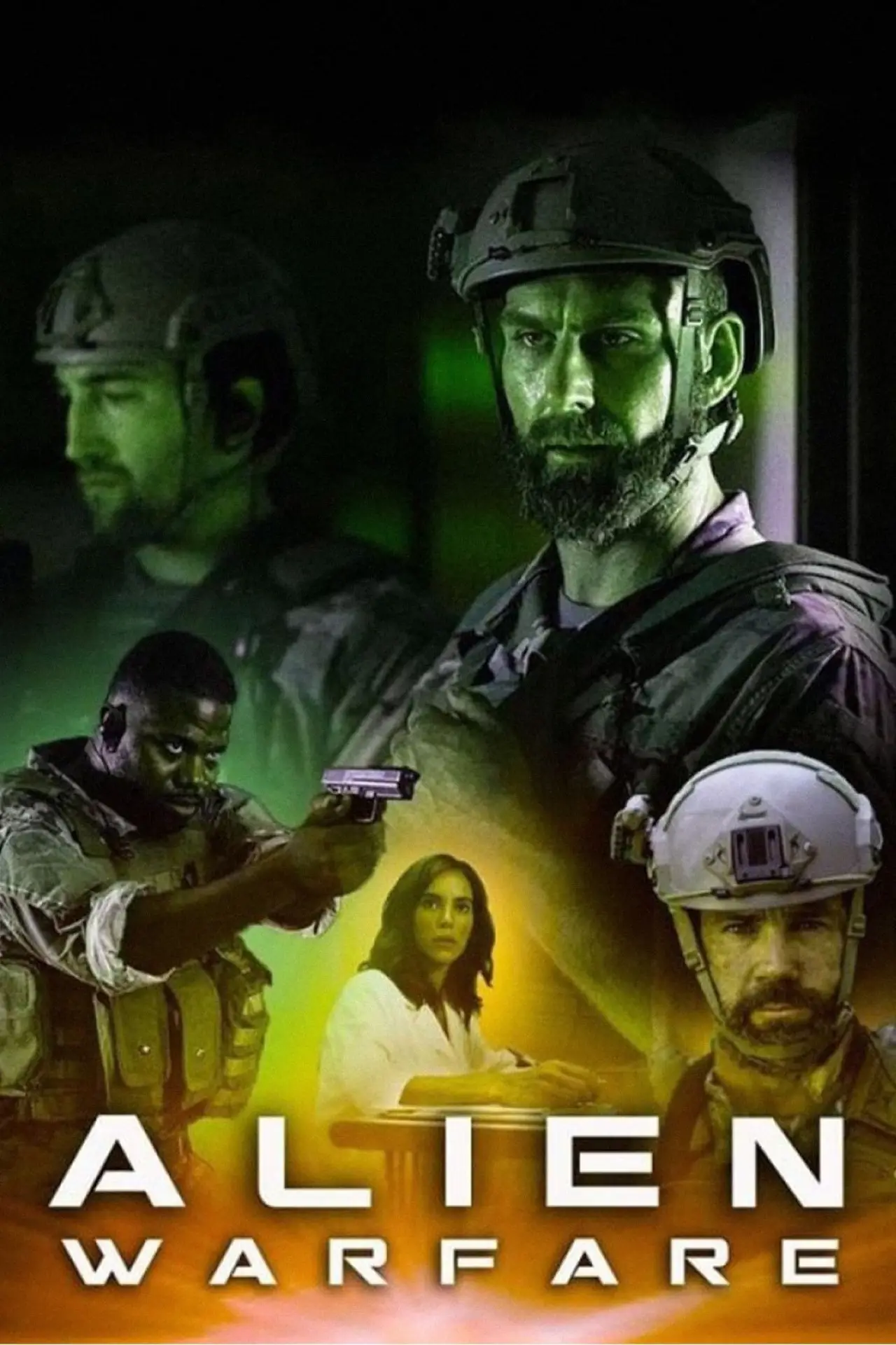 Movie poster "Alien Warfare"
