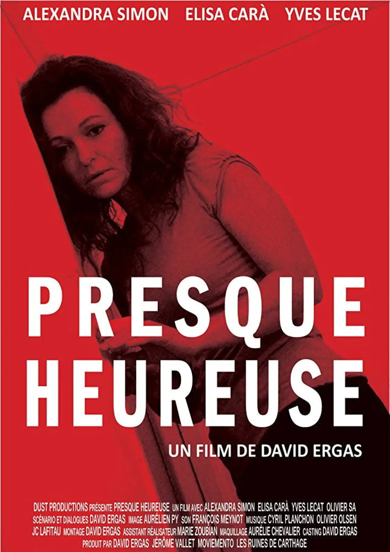 Movie poster "Presque heureuse"