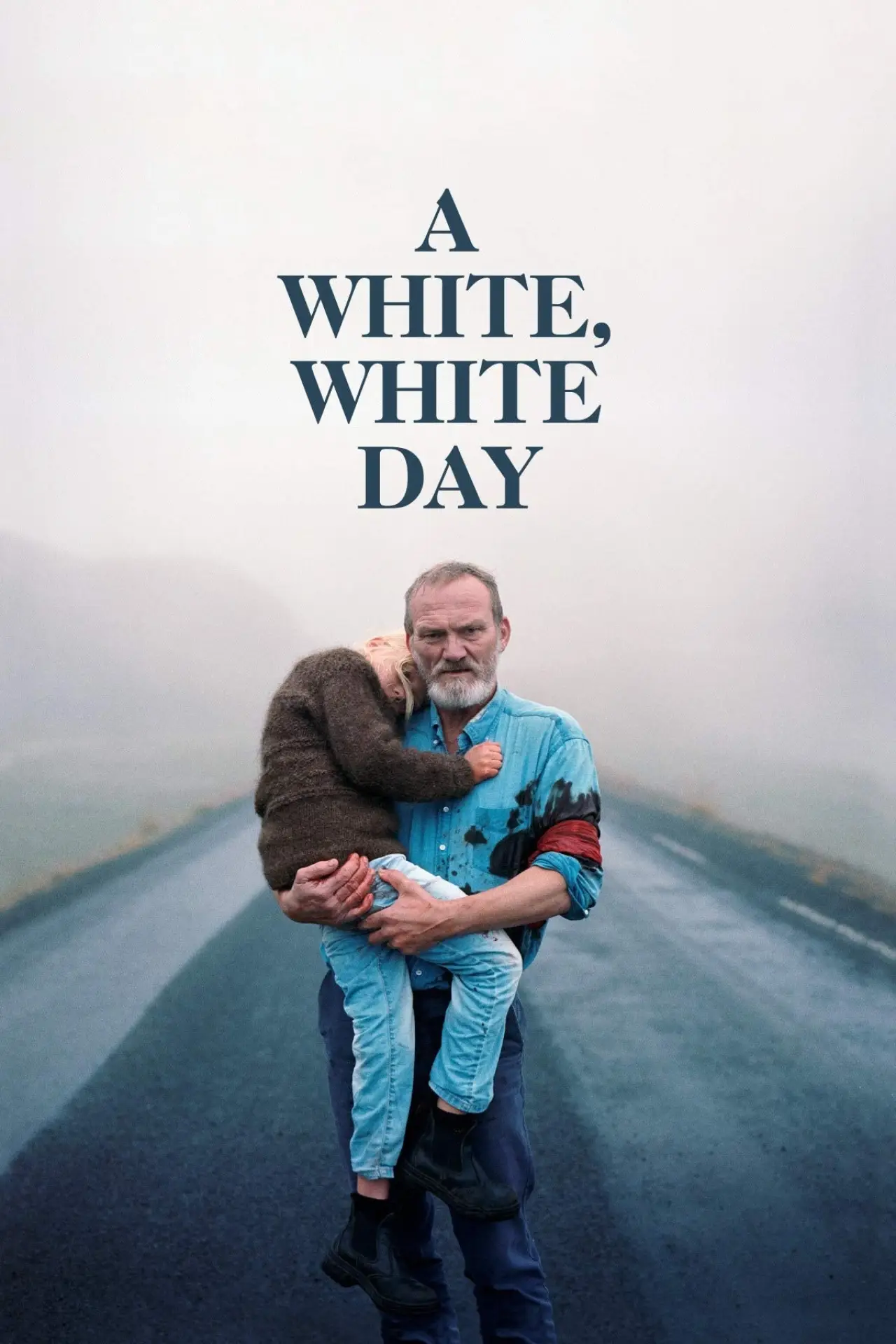 Movie poster "A White, White Day"
