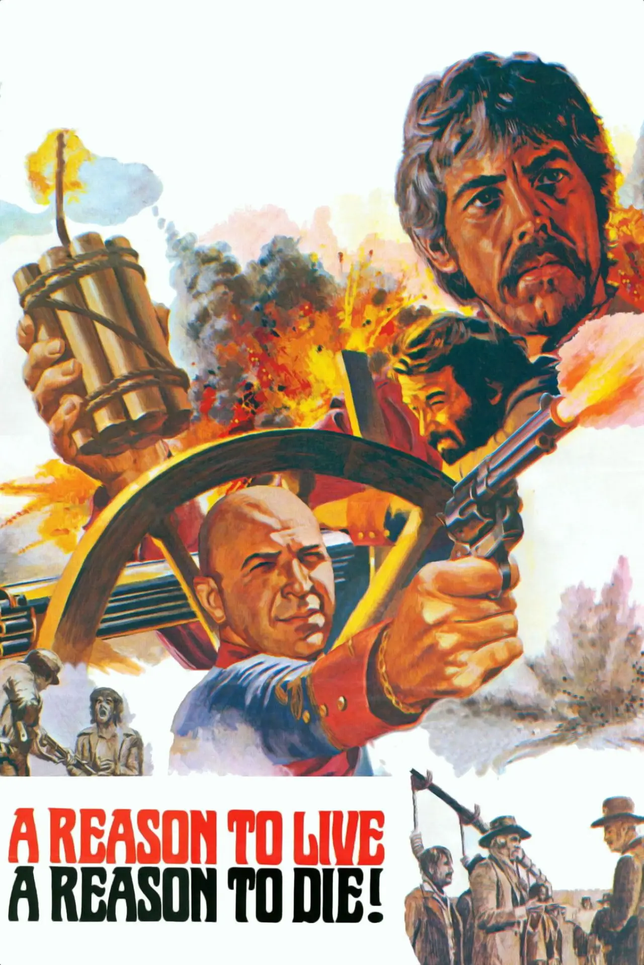 Movie poster "A Reason to Live, a Reason to Die"