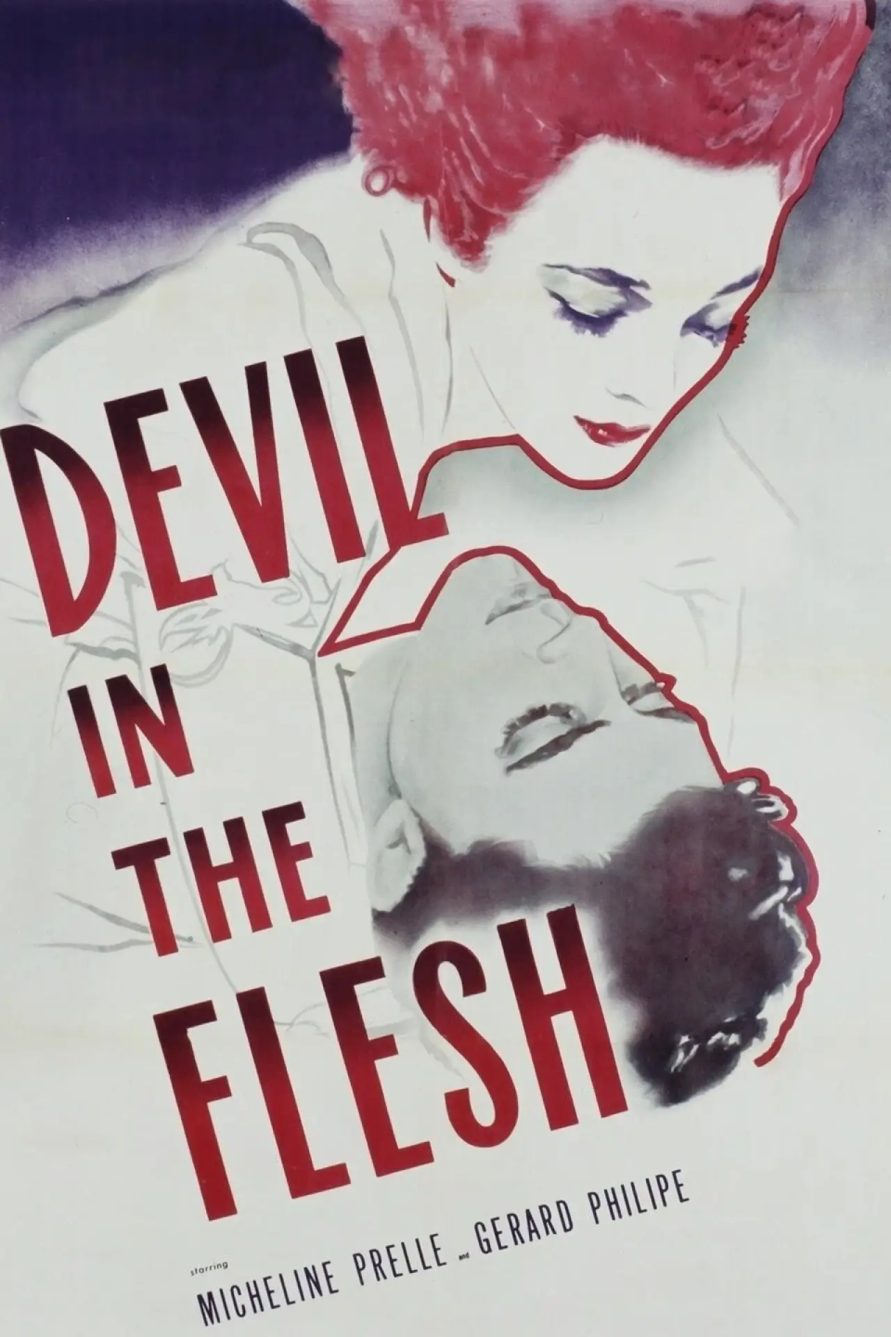 Movie poster "Devil in the Flesh"