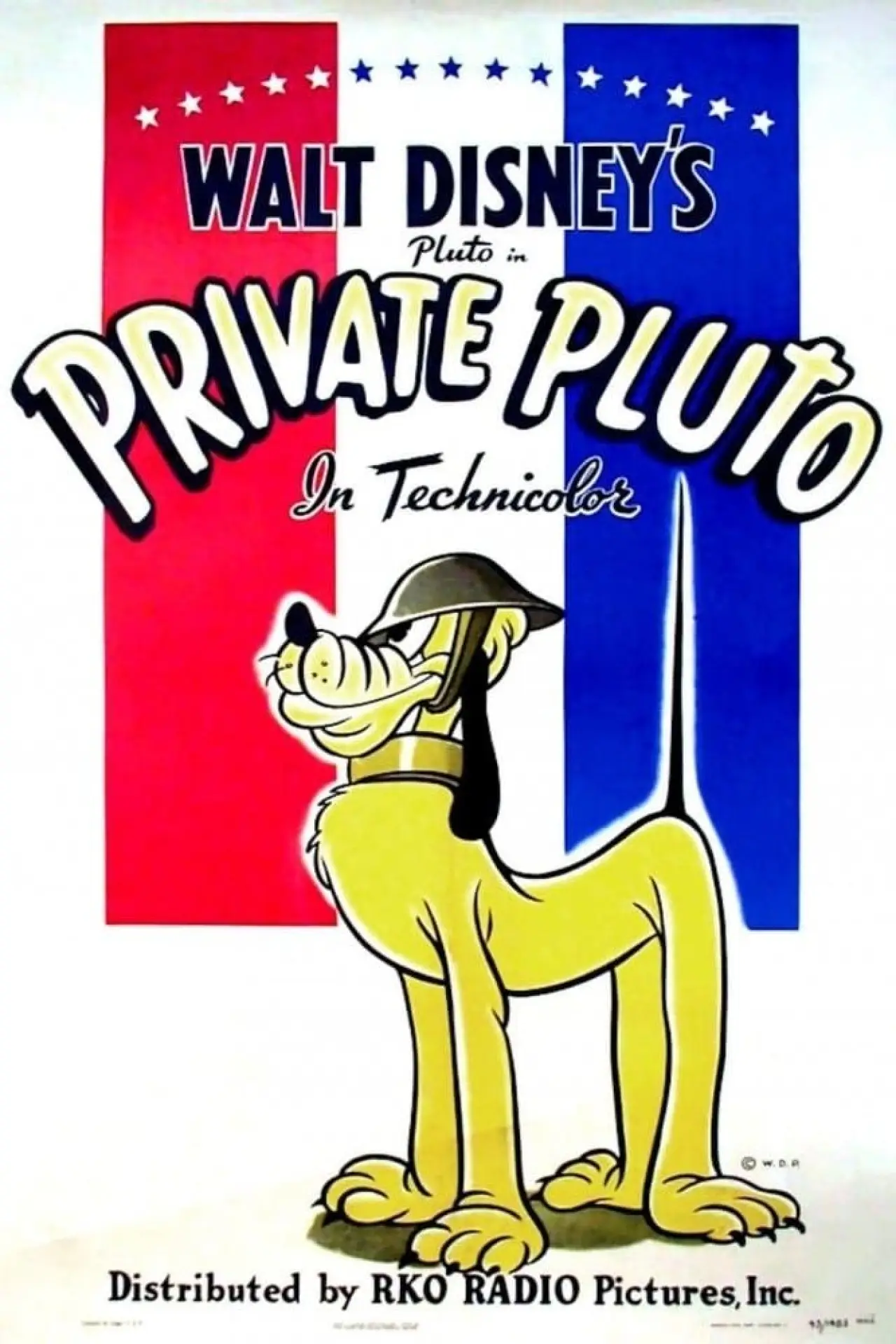 Movie poster "Private Pluto"
