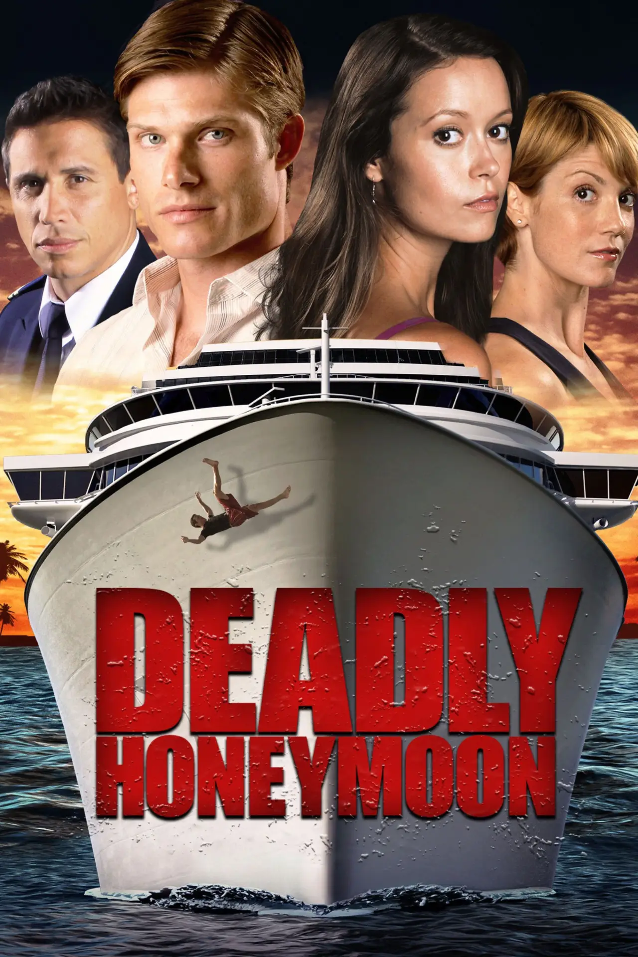 Movie poster "Deadly Honeymoon"