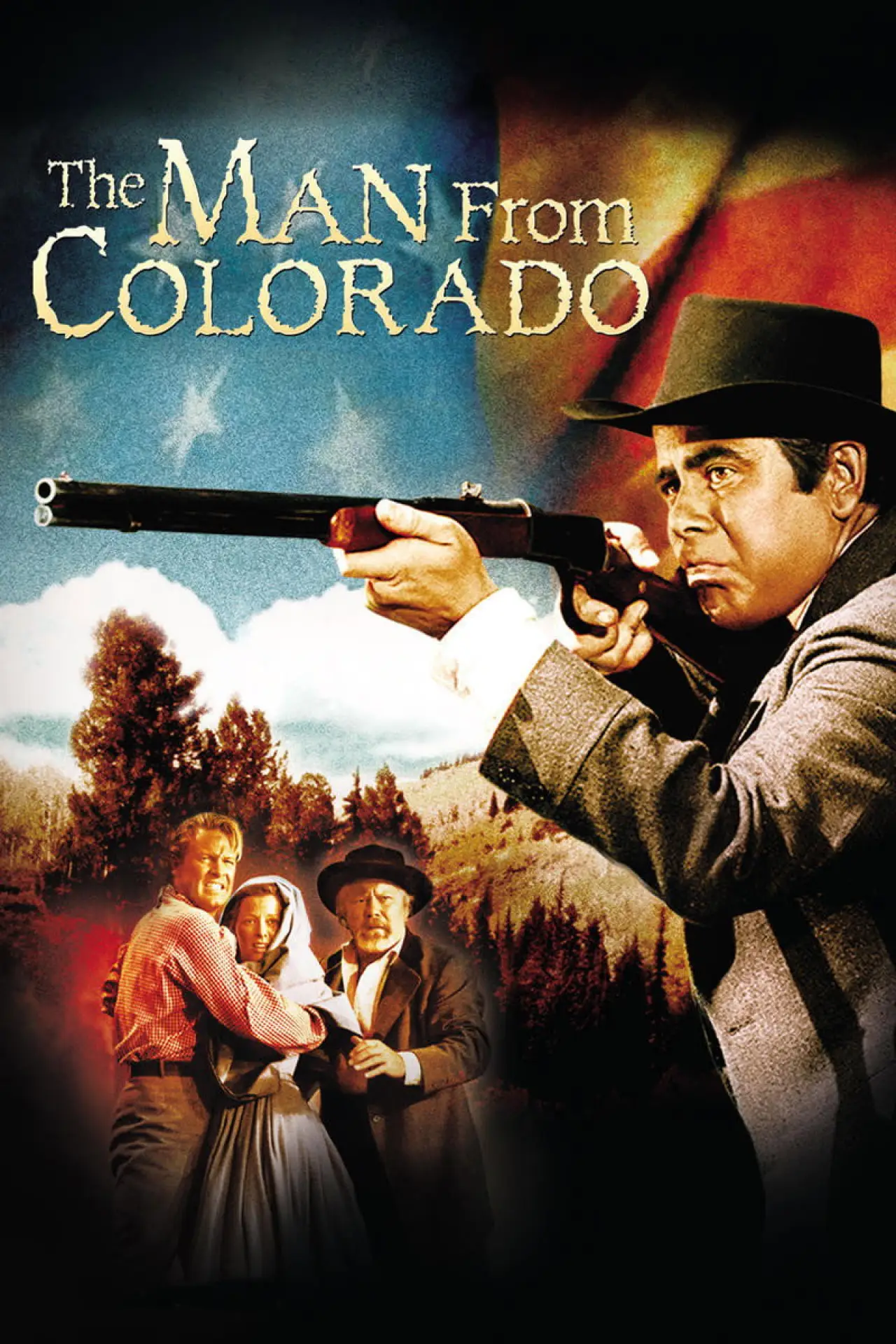 Movie poster "The Man from Colorado"