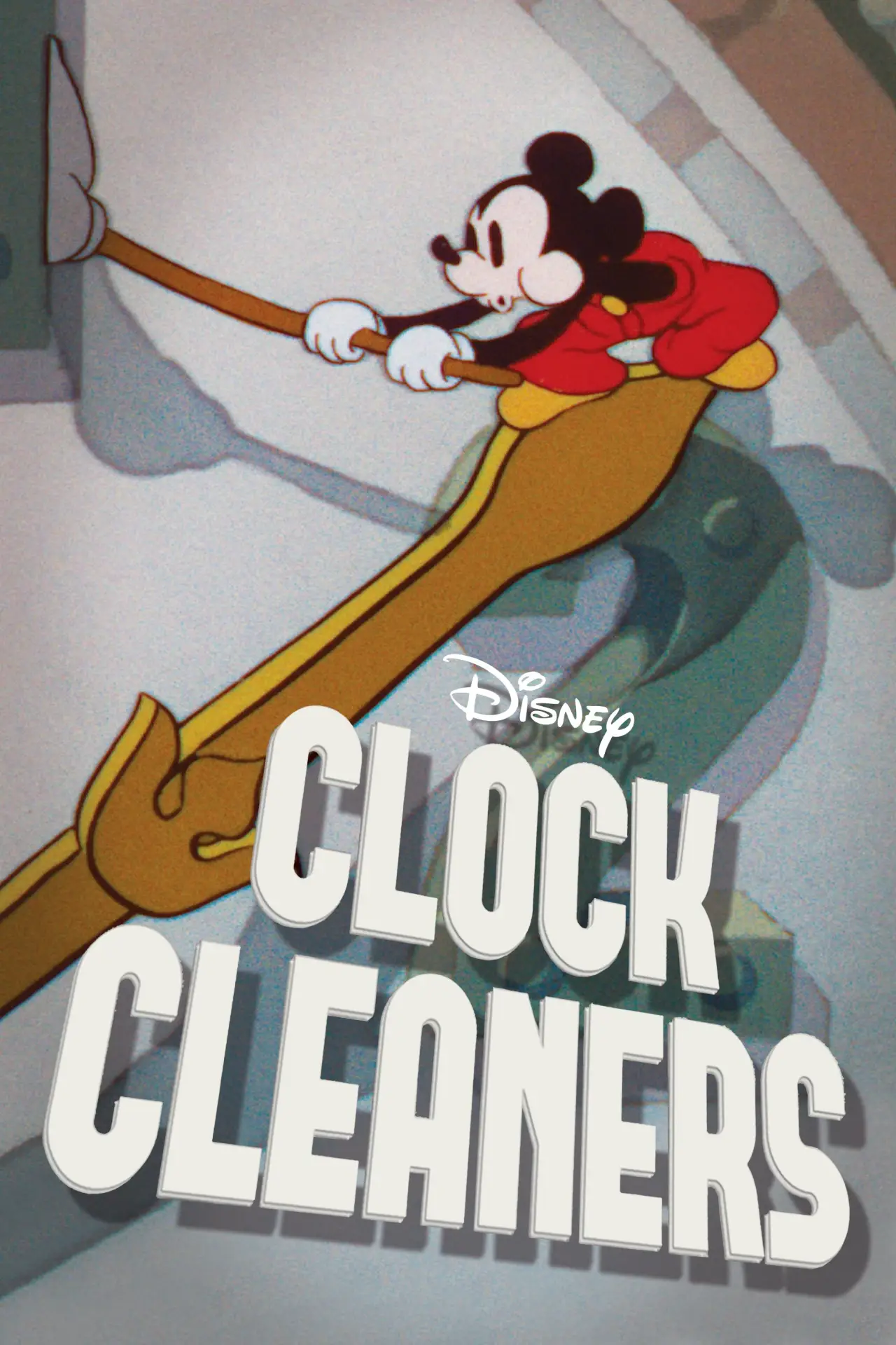 Movie poster "Clock Cleaners"