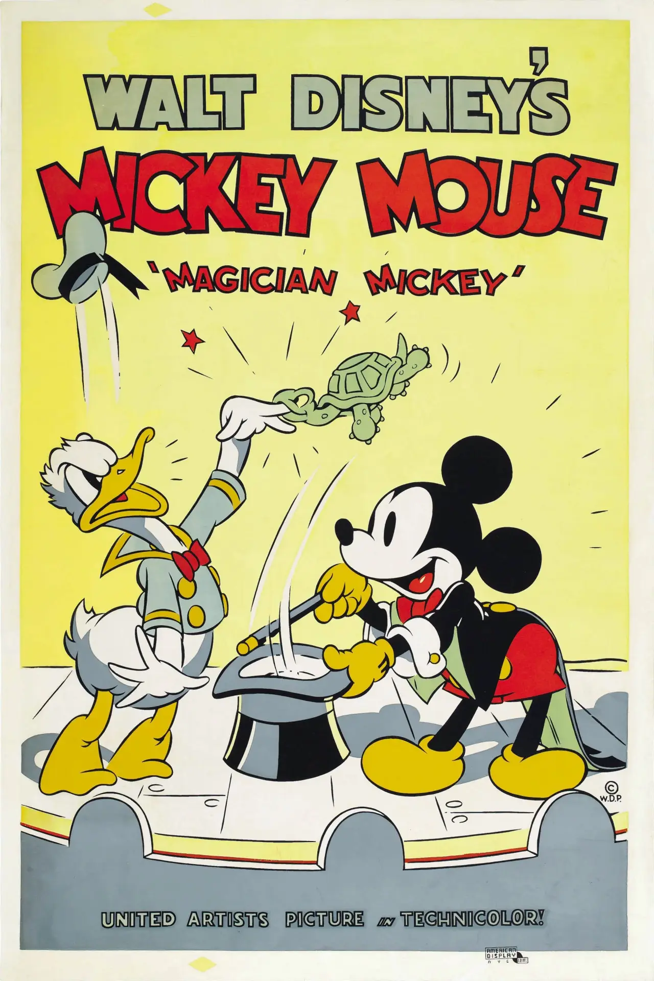 Movie poster "Magician Mickey"