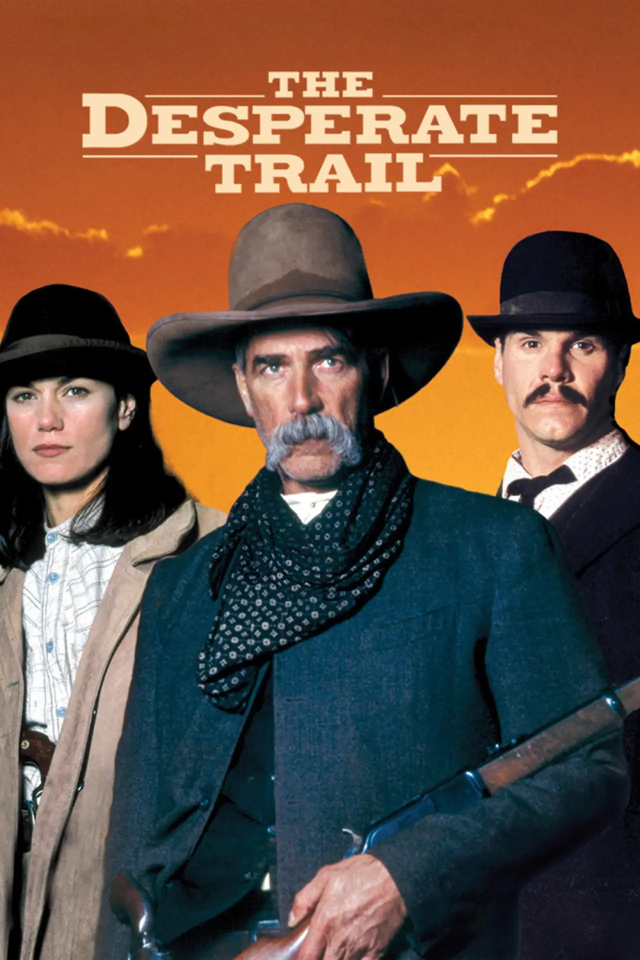 Movie poster "The Desperate Trail"