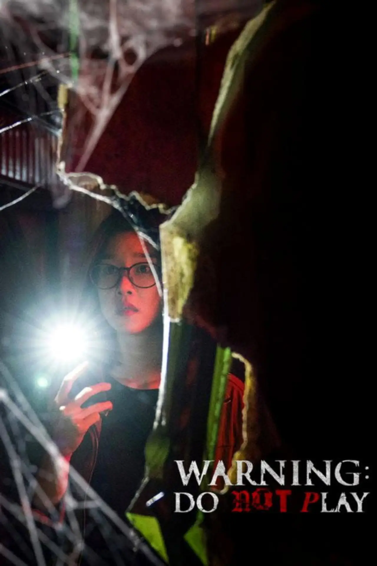 Movie poster "Warning: Do Not Play"