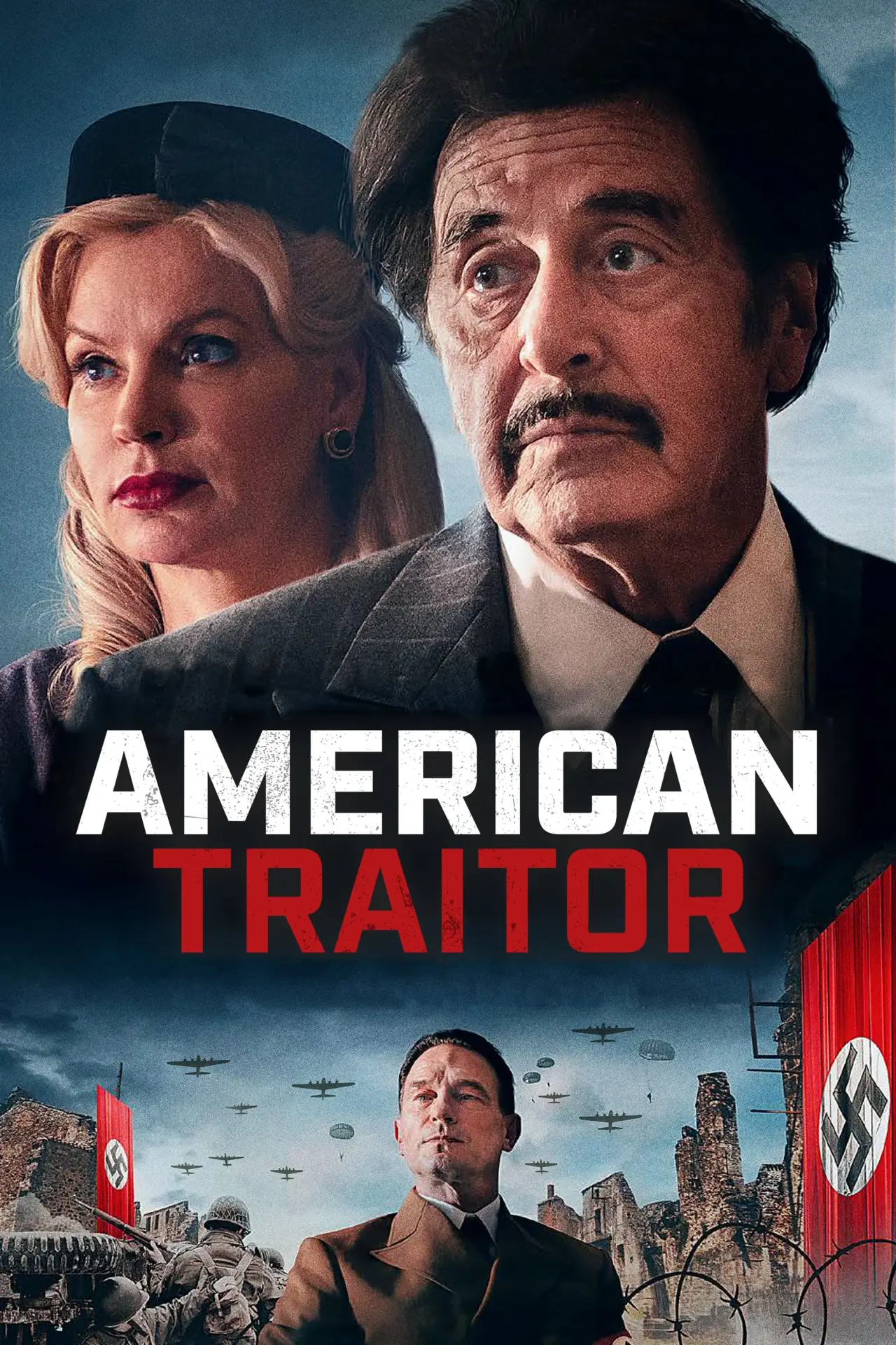Movie poster "American Traitor: The Trial of Axis Sally"