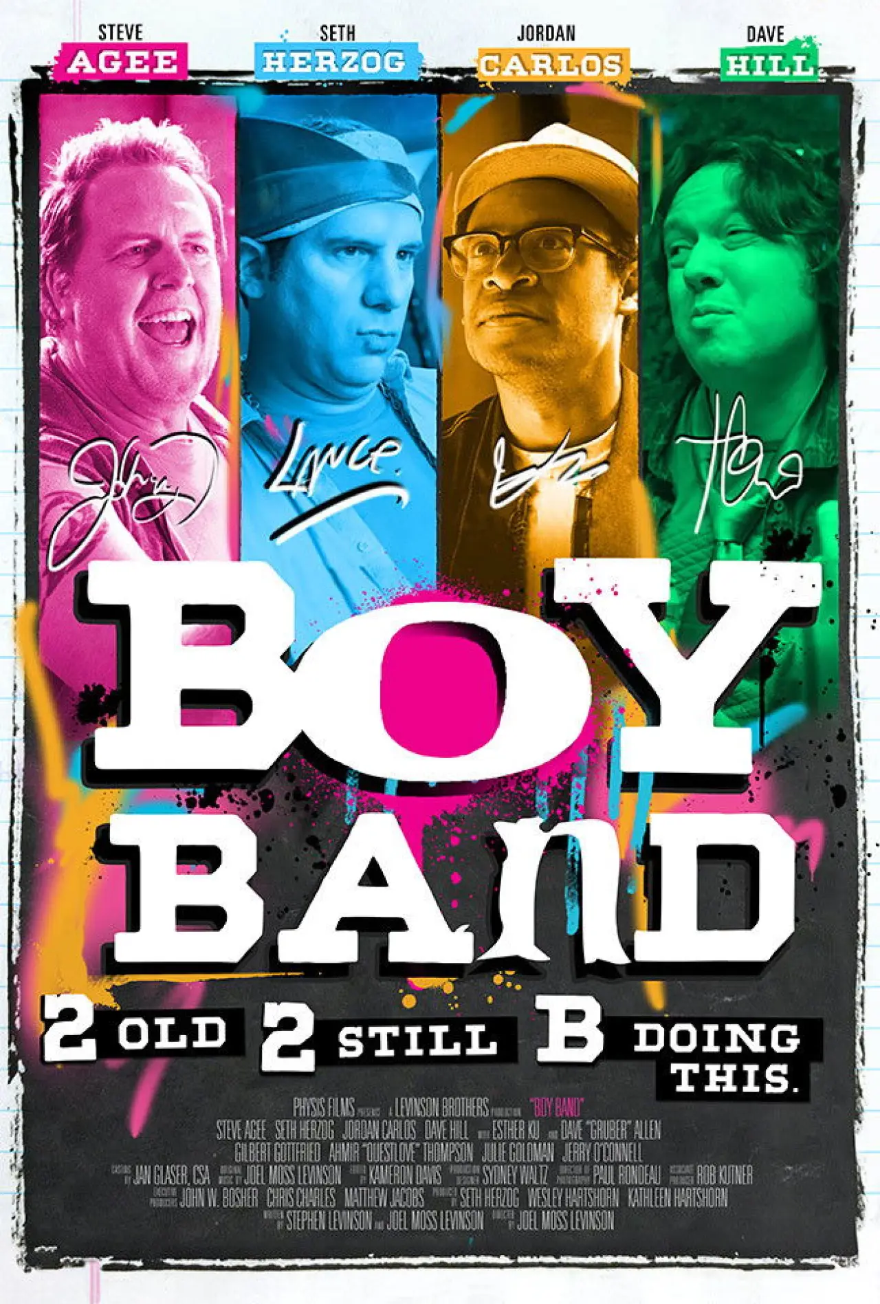 Movie poster "Boy Band"