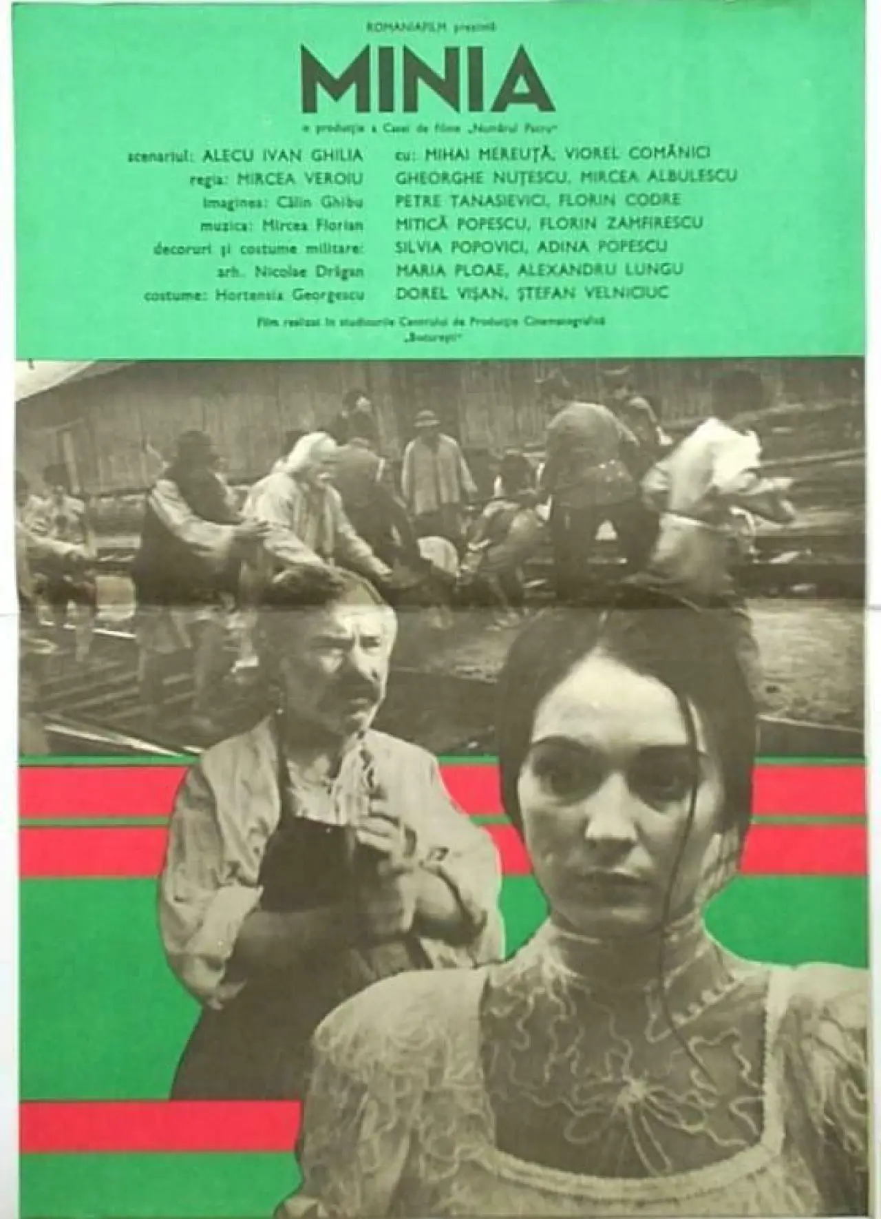 Movie poster "Mînia"