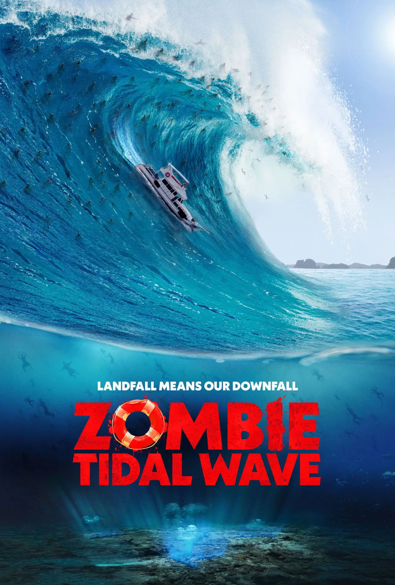 Movie poster "Zombie Tidal Wave"
