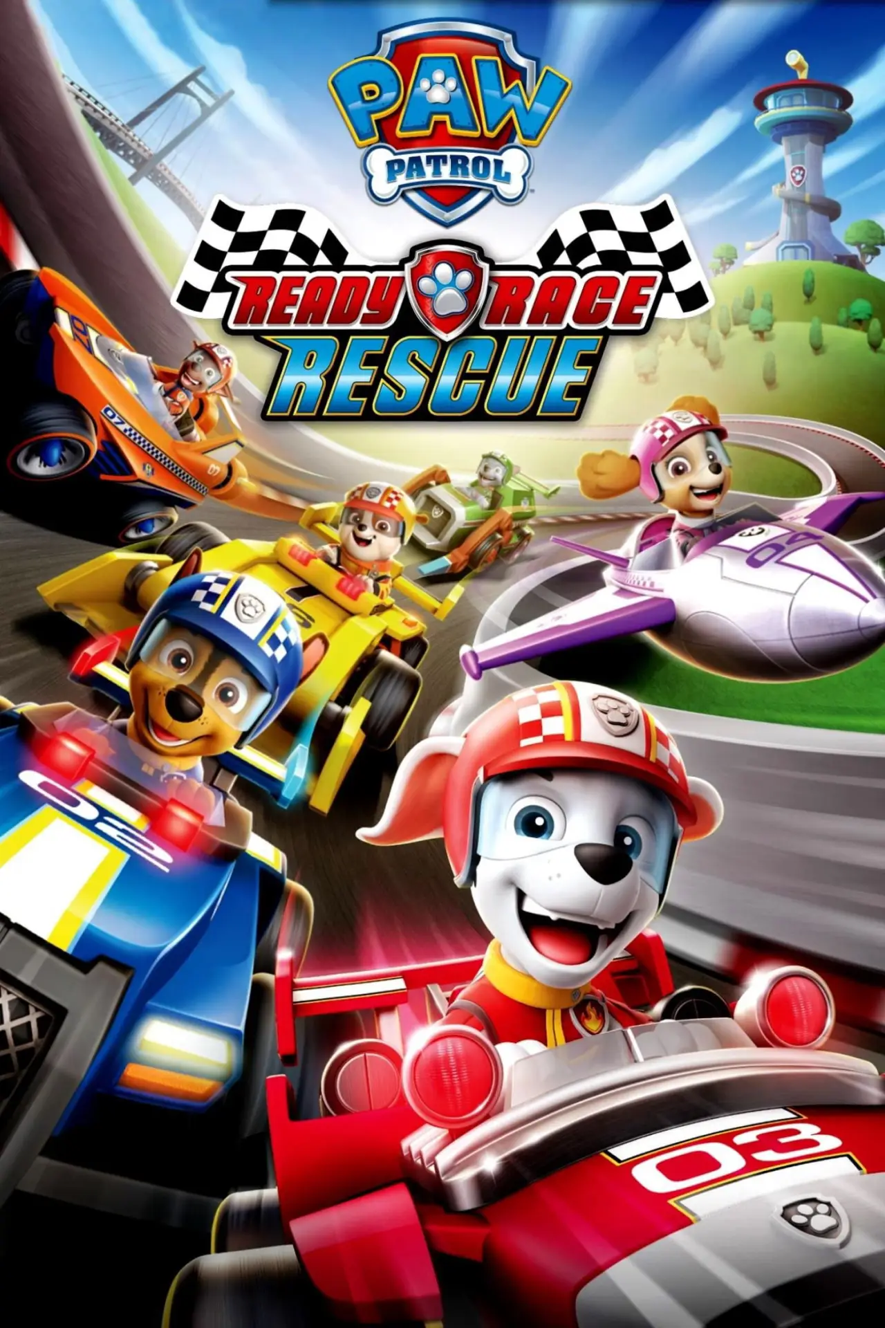 Movie poster "PAW Patrol: Ready, Race, Rescue!"