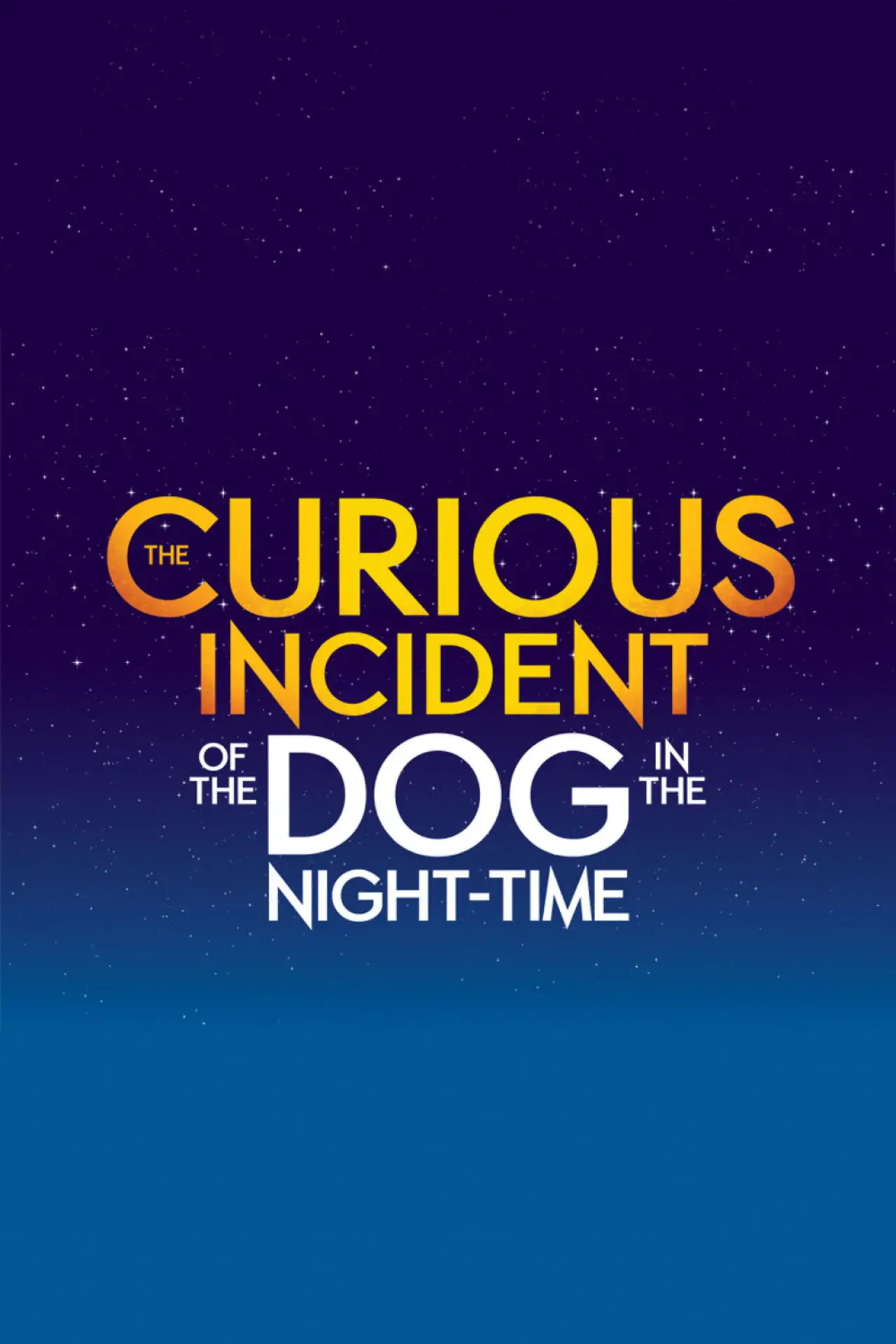 Movie poster "The Curious Incident of the Dog in the Night-Time"