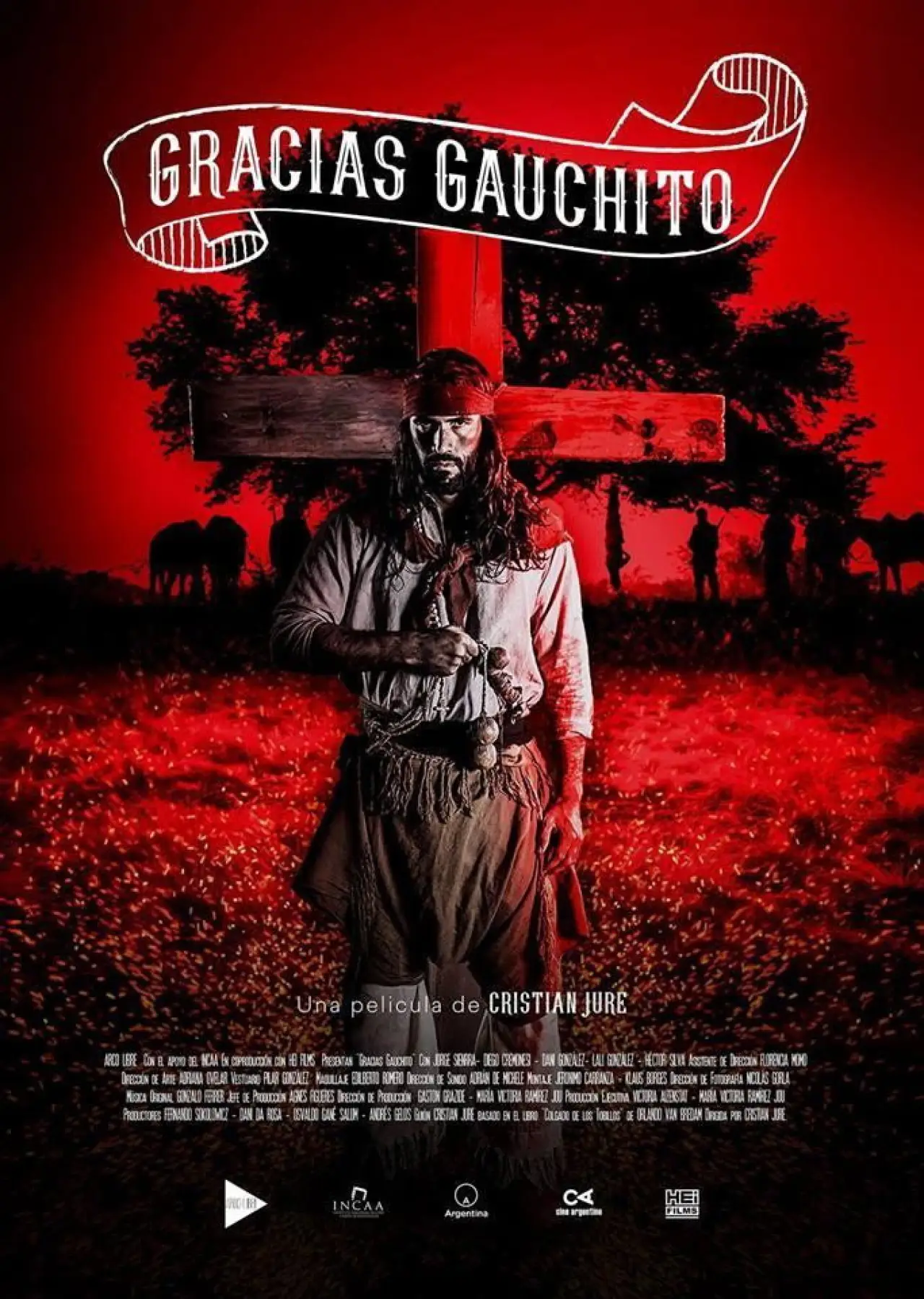 Movie poster "Gracias Gauchito"