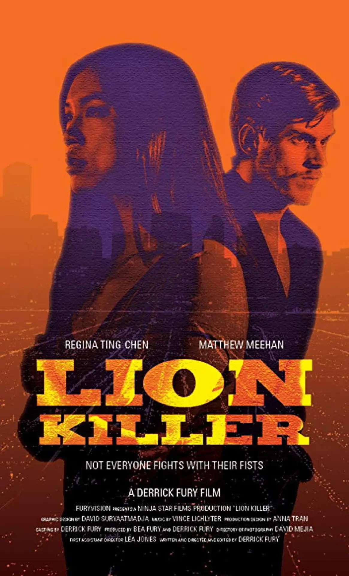Movie poster "Lion Killer"